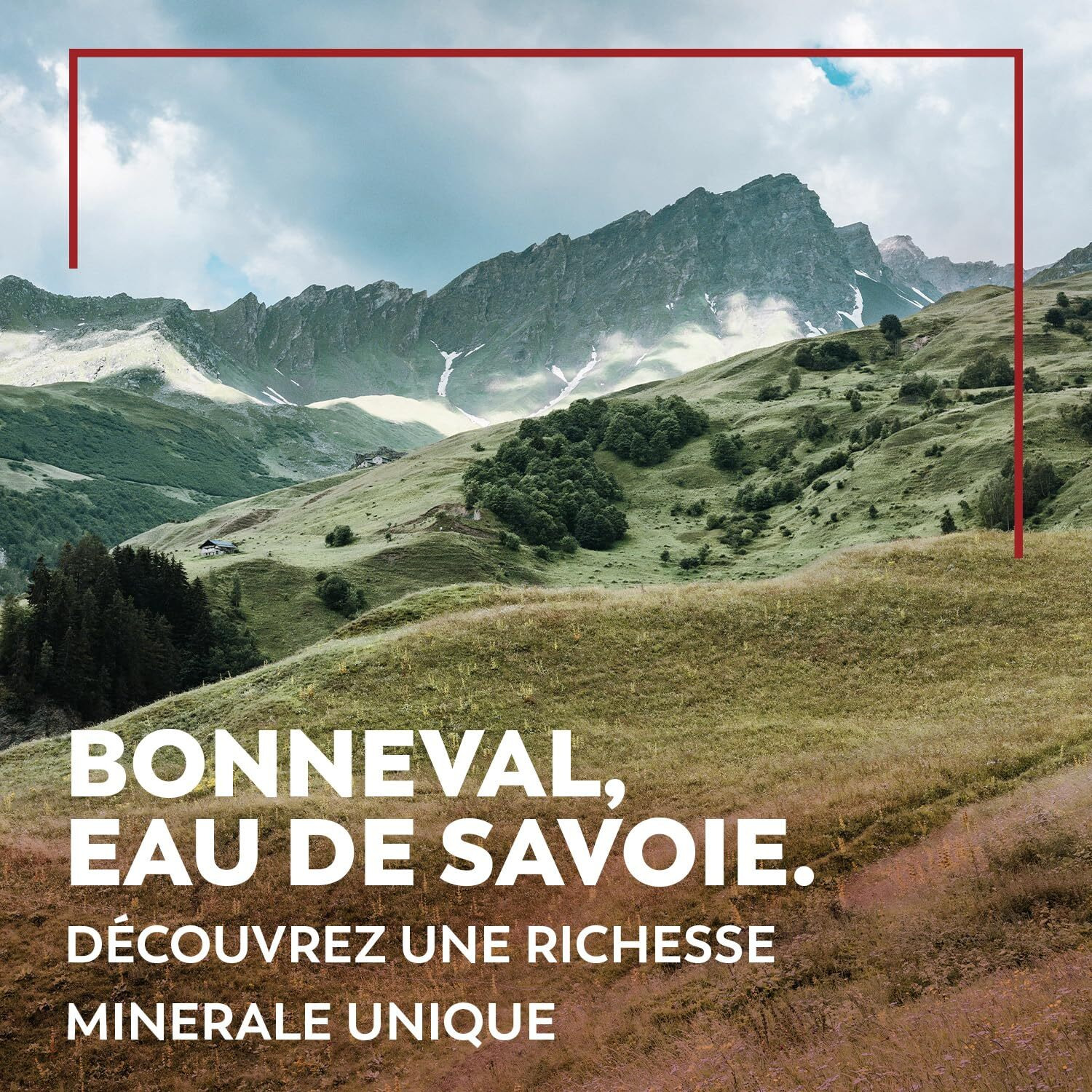 Bonneval - Natural Sparkling Water - 100% Pure Mineral Water From The French Alps - Naturally Filtered For 2000 Years - Rich In Electrolytes - Eco-Friendly 25% Rpet Bottles Tethered Caps - 6 Pack, 33.8 Fl Oz