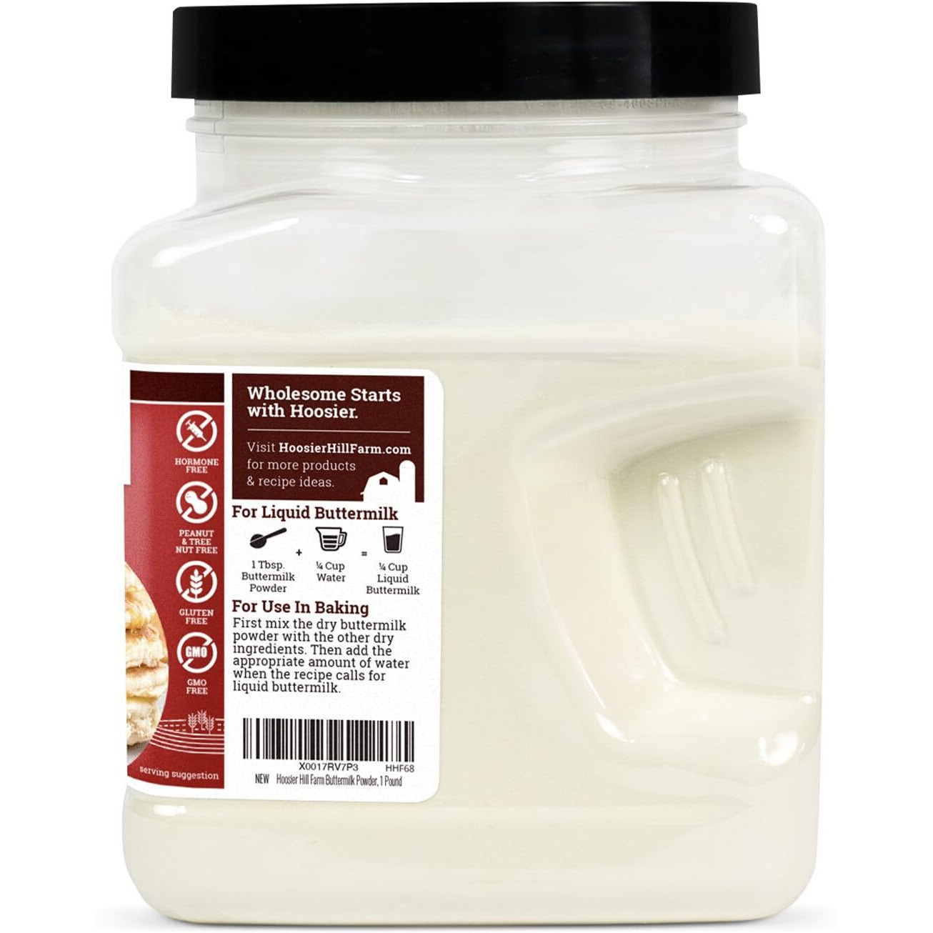 Hoosier Hill Farm Buttermilk Powder, 1Lb (Pack Of 1)