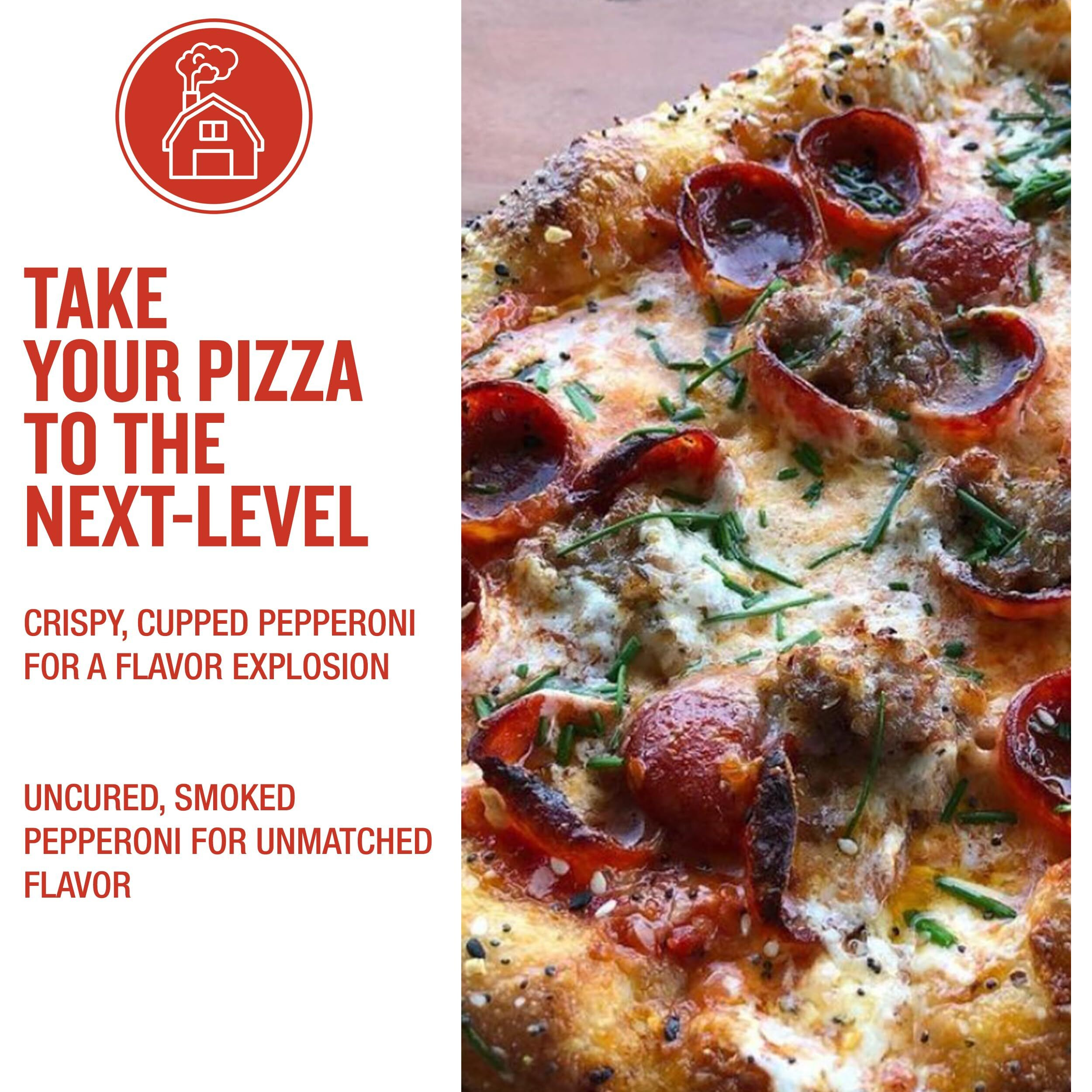 Vermont Smoke & Cure - Uncured Smoked Pepperoni - No Antibiotics Or Added Hormones, Perfect For Pizza Or Charcuterie Board - 6Oz