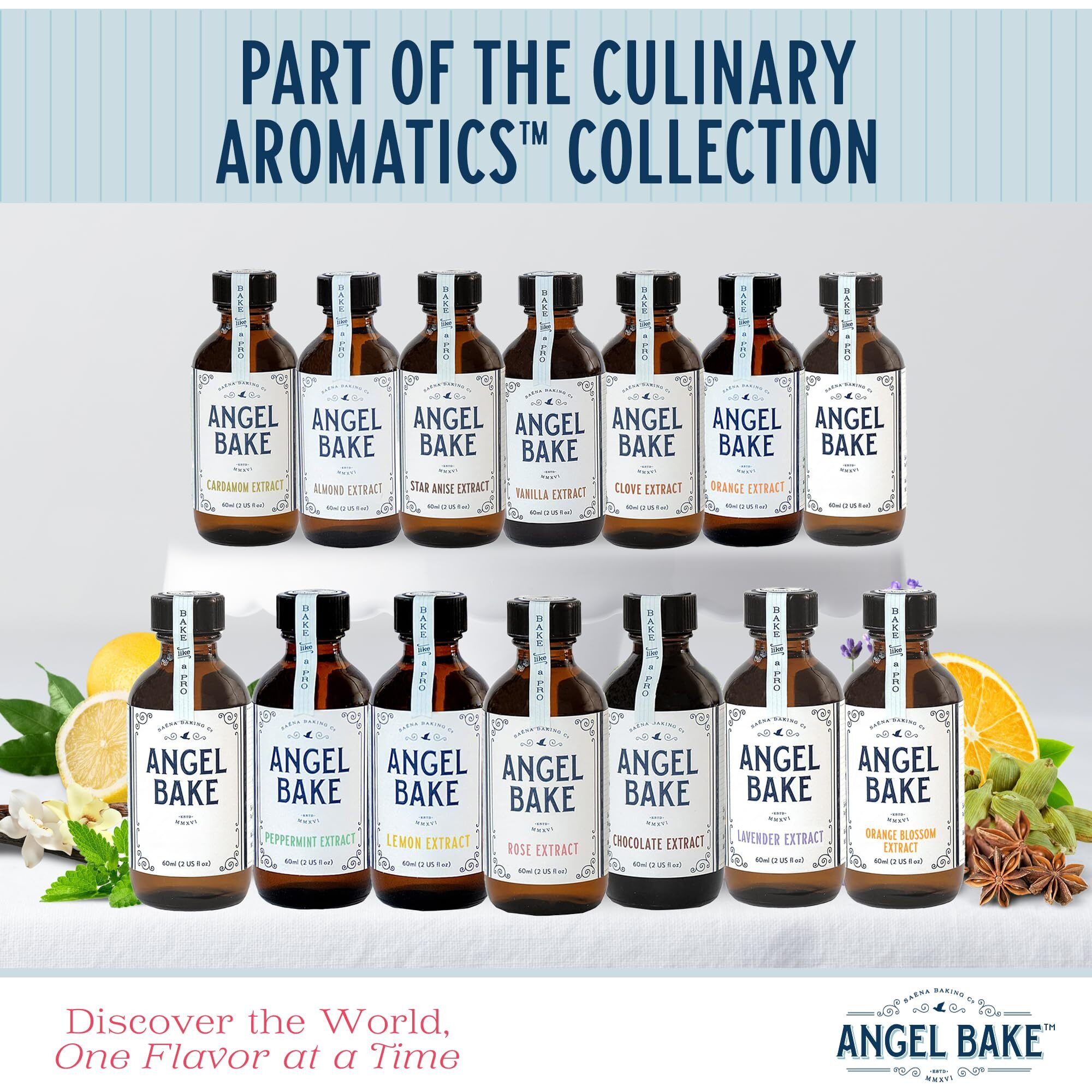 Pure Peppermint Extract For Baking & Mixology - Culinary Grade Peppermint Essence And Flavoring - Kosher, Keto Friendly, Vegan, Gluten-Free For Desserts, Beverages & Recipes (2 Oz Extract)