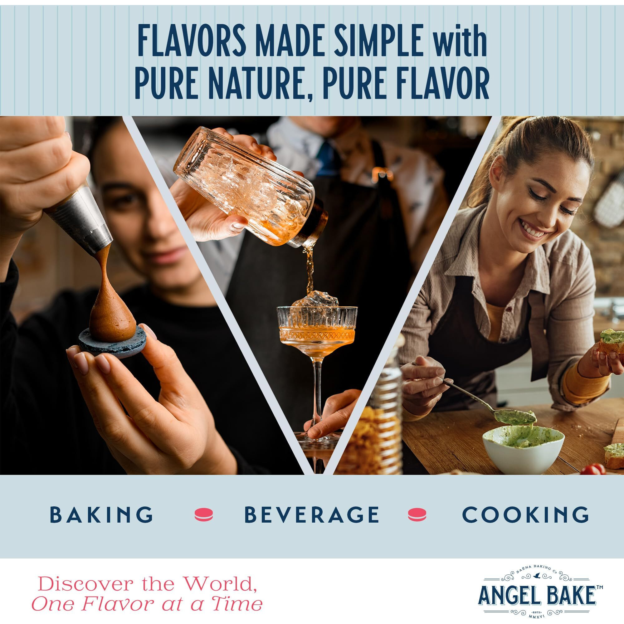 Pure Peppermint Extract For Baking & Mixology - Culinary Grade Peppermint Essence And Flavoring - Kosher, Keto Friendly, Vegan, Gluten-Free For Desserts, Beverages & Recipes (2 Oz Extract)