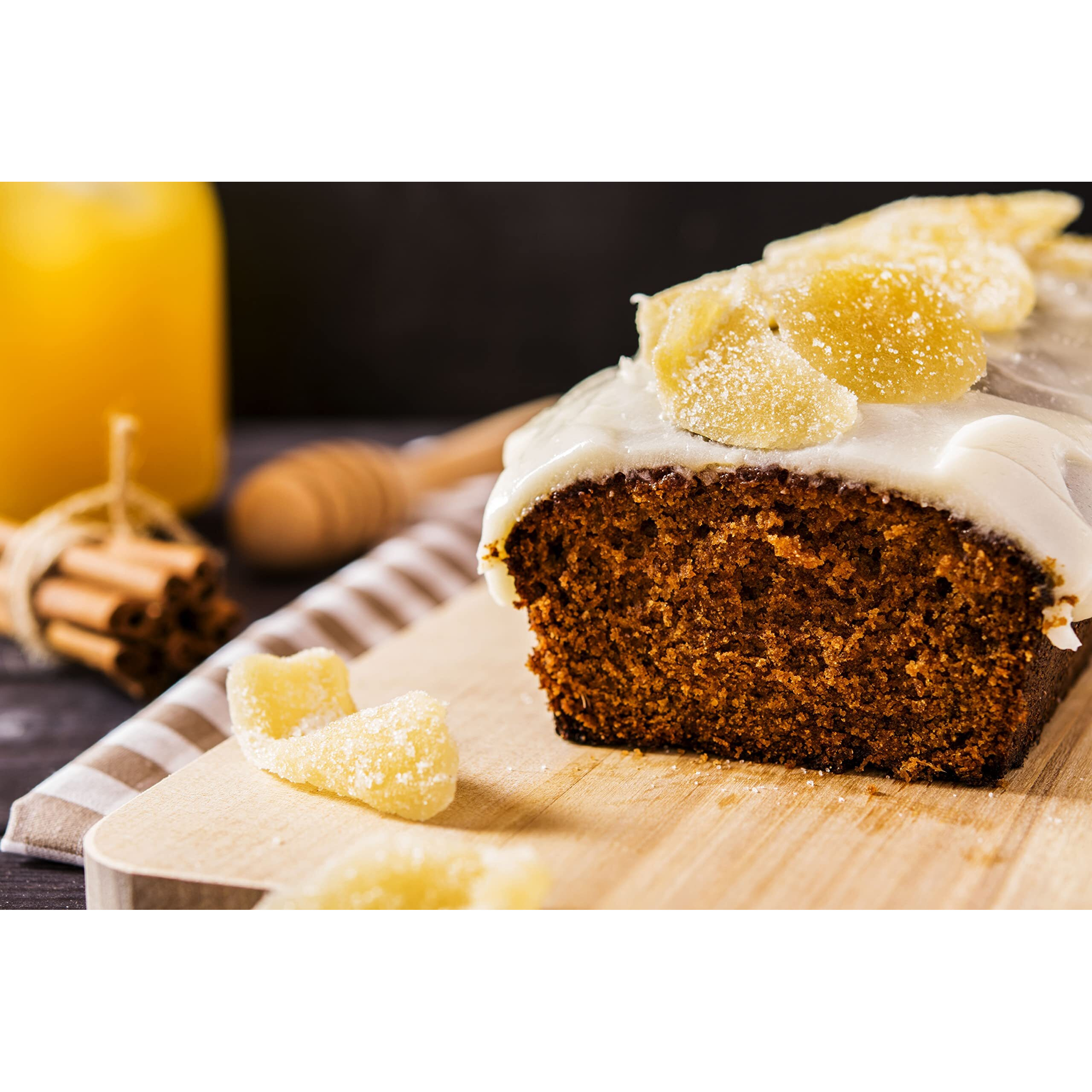 Anna And Sarah Unsulphured Crystallized Ginger Chunks In Resealable Bag, 2Lbs