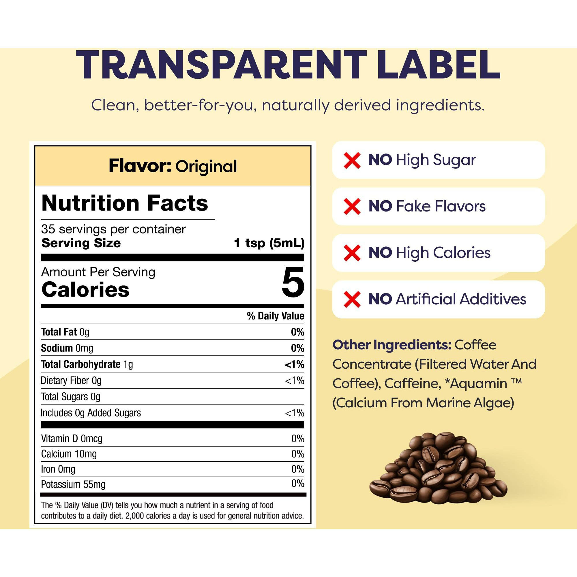 Coffee Concentrate - Cold Brew Coffee, Perfect For Hot Or Iced Instant Coffees, Hot Drinks, Cold Brew Concentrate, 3 Pack - Original