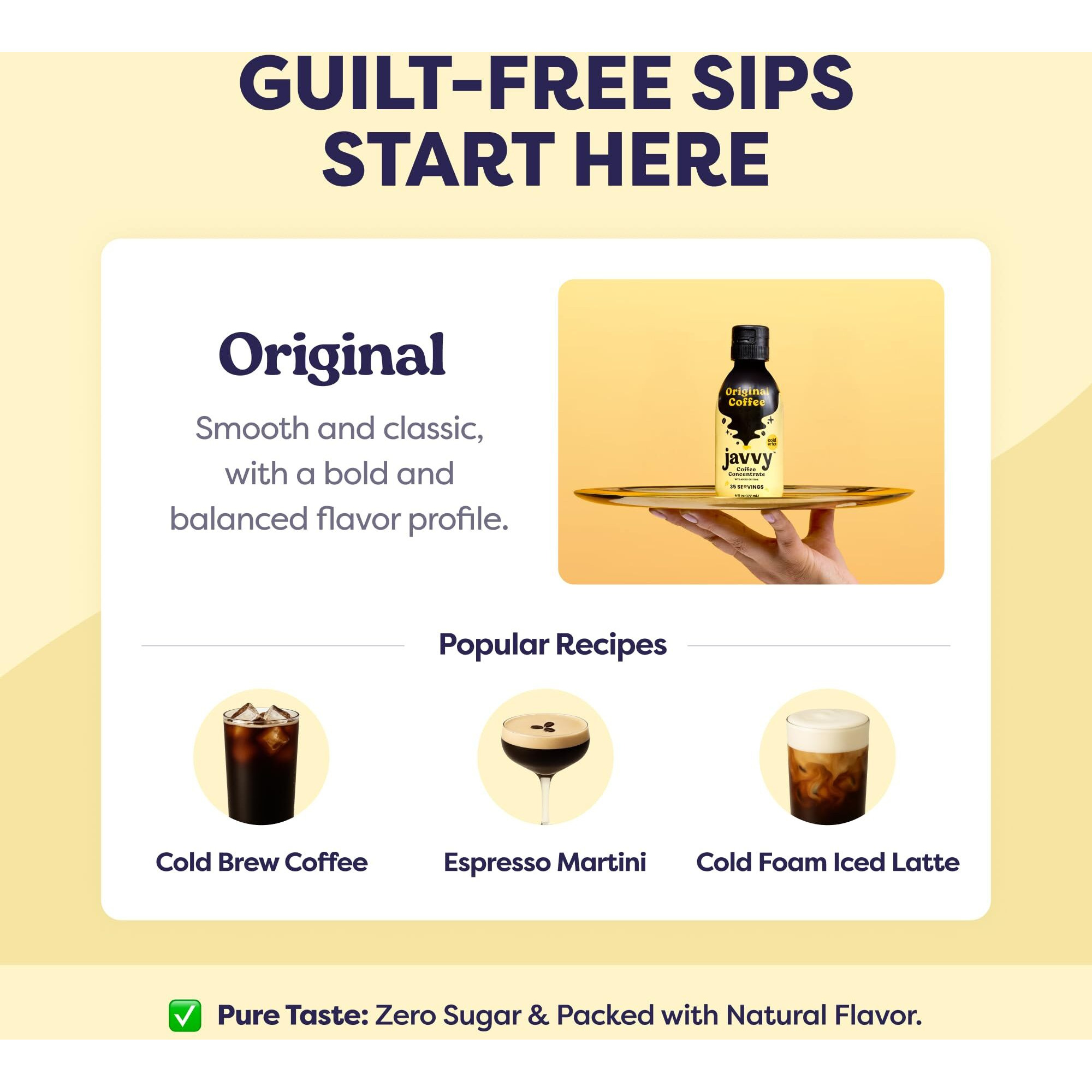 Coffee Concentrate - Cold Brew Coffee, Perfect For Hot Or Iced Instant Coffees, Hot Drinks, Cold Brew Concentrate, 3 Pack - Original