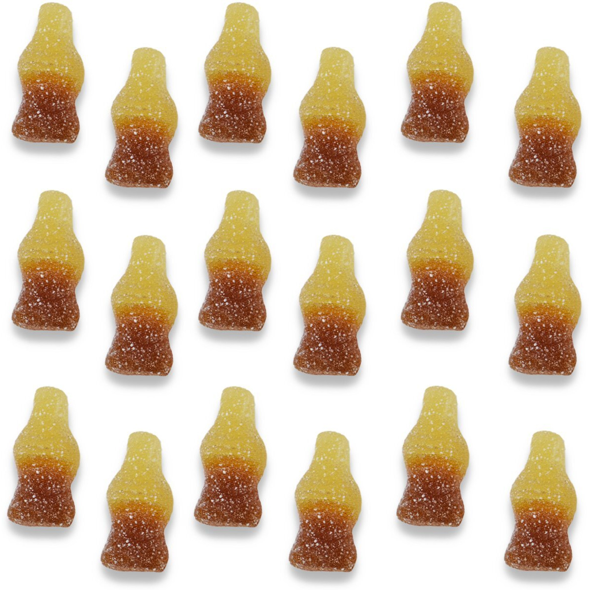 Haribo Gummi Candy, Fizzy-Cola Gummy Candy Soda Bottles, 5 Ounce Share Size Bags (Pack Of 12) Delicious Soft & Chewy Sweet Snacks, Sour & Tangy Cola Flavor