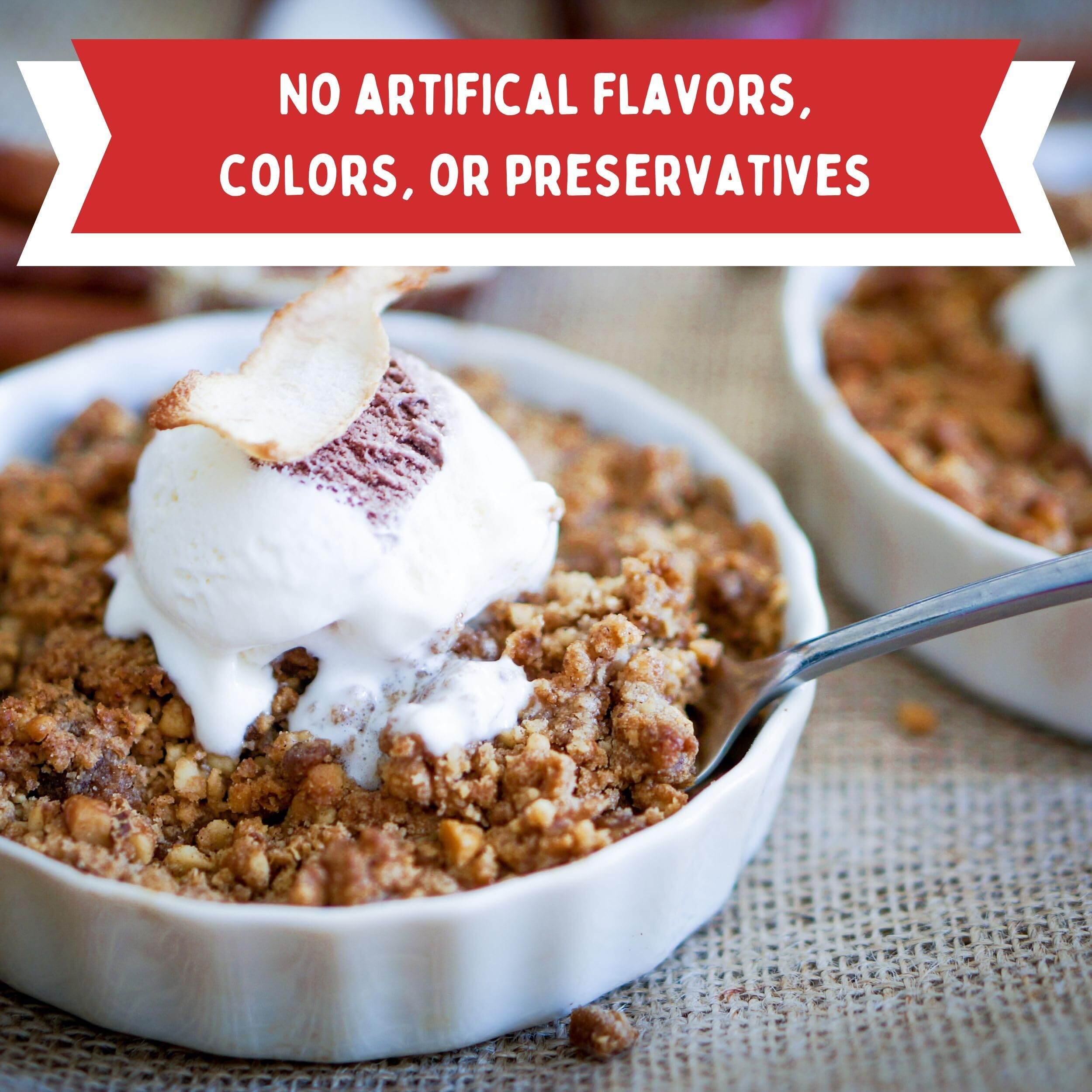 Concord Foods Apple Crisp Mix Easy-To-Make Dessert With Delicious Ready To Go Ingredients - Sweet, Tender, Fruit Dessert Covered In Buttery, Cinnamon Crumb Topping (8.5 Oz Pack Of 6)