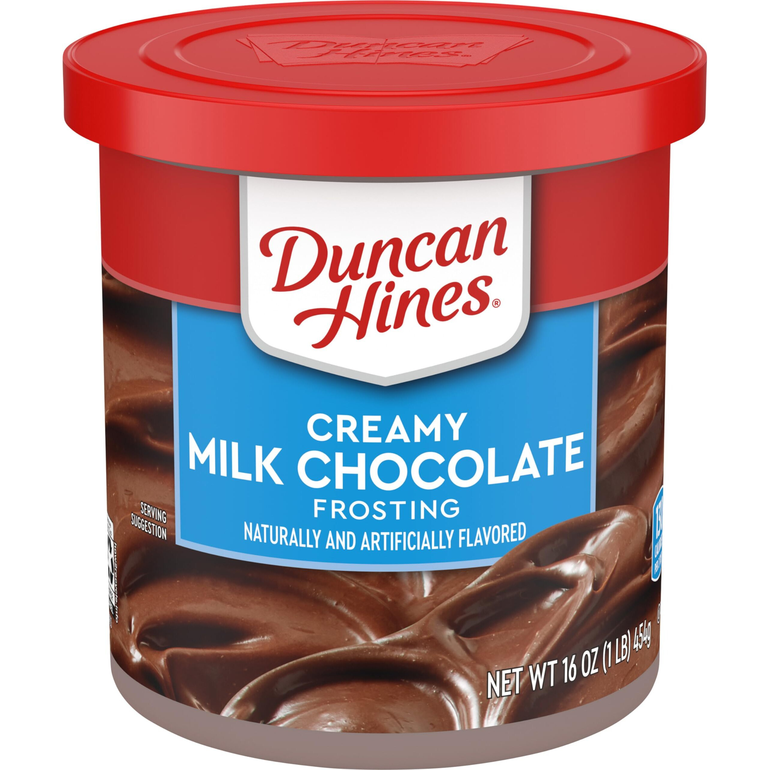 Duncan Hines Creamy Milk Chocolate Frosting, 8-16 Oz Cans