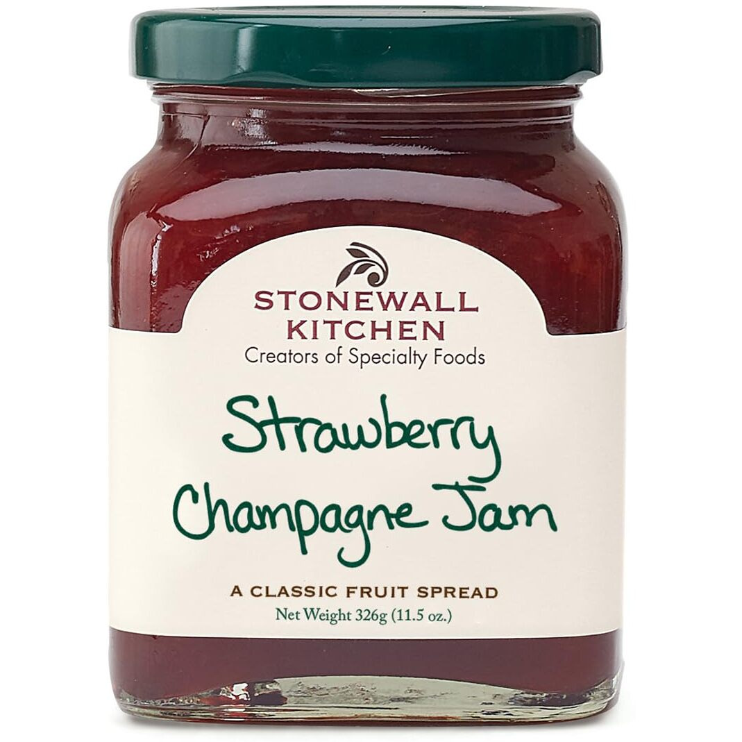 Stonewall Kitchen Strawberry Champagne Jam, 11.5 Ounces