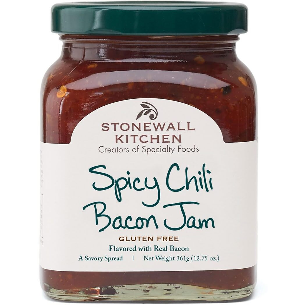 Stonewall Kitchen Spicy Chili Bacon Jam 12.5 Ounces