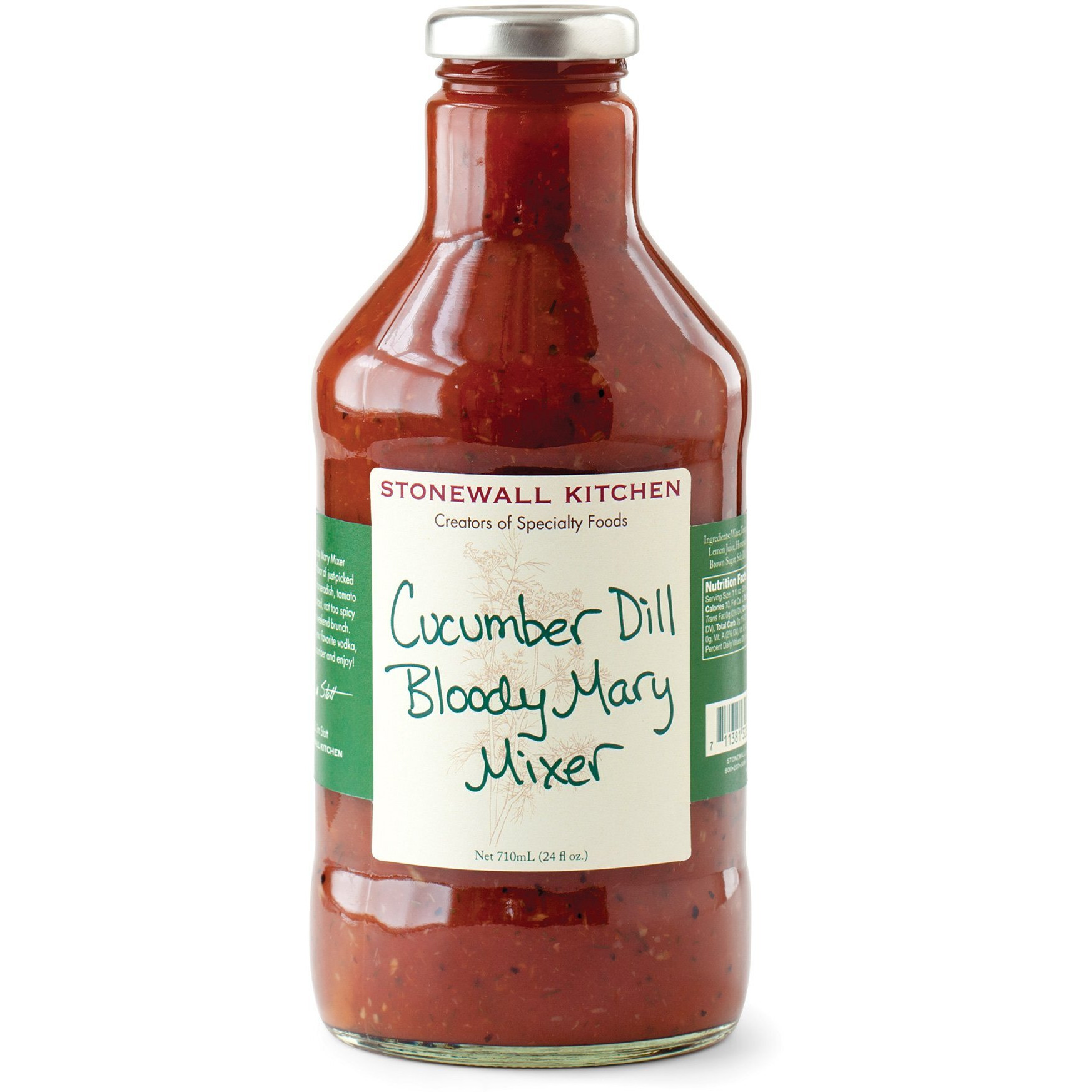 Stonewall Kitchen Cucumber Dill Bloody Mary Mixer, 24 Ounces