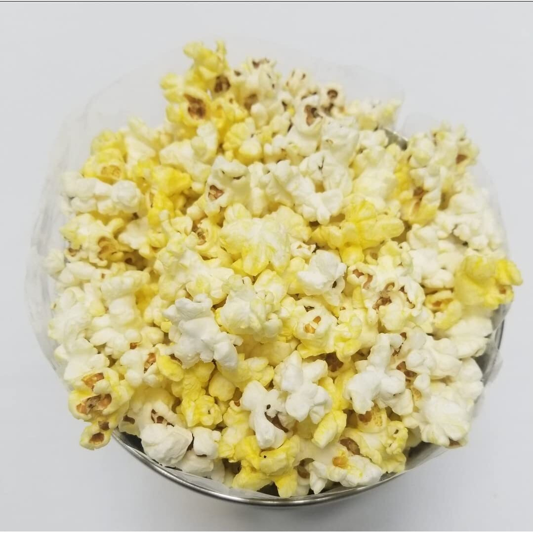 Xl Movie Butter Popcorn | 110 Cups, 9 Gallons Or 37 Ounces | Freshly Oil Popped When Ordered | Popcorn Stop - Xl Size Bag Is Perfect For Movie Night, Weddings, Church Events, Fundraisers, Parties, And More