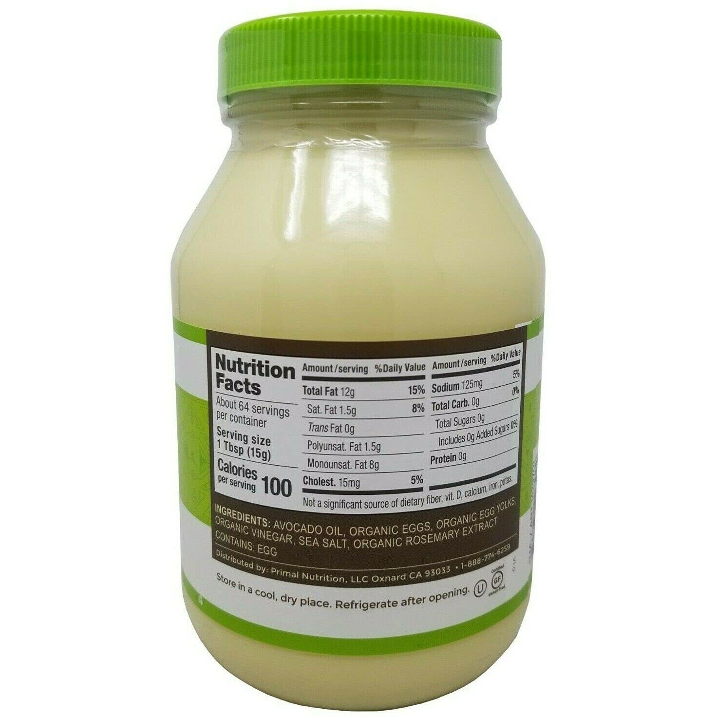 Mayo Real Mayonnaise Made With Avocado Oil 32 Fl Oz
