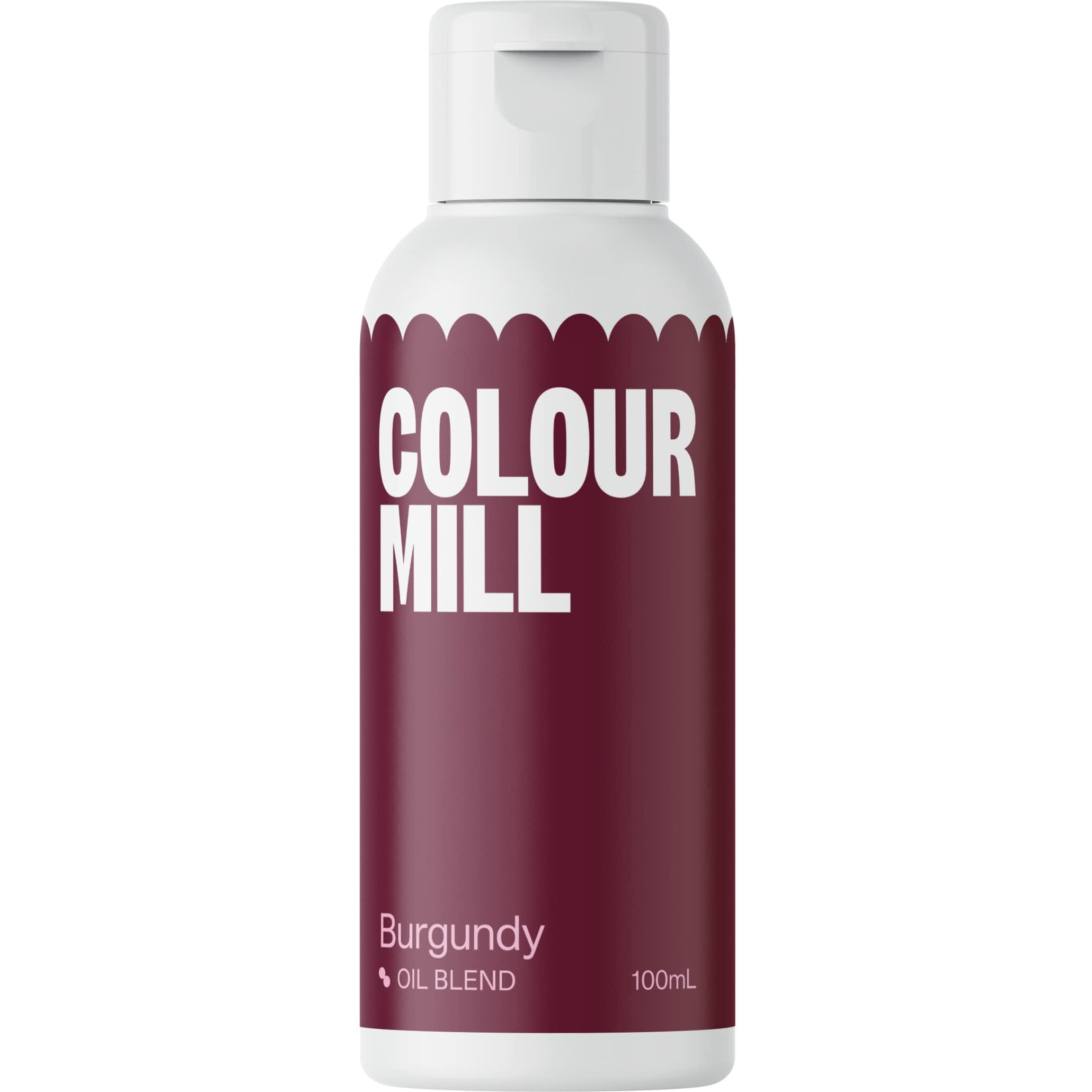Colour Mill Oil-Based Food Coloring, 100 Milliliters (Burgundy)