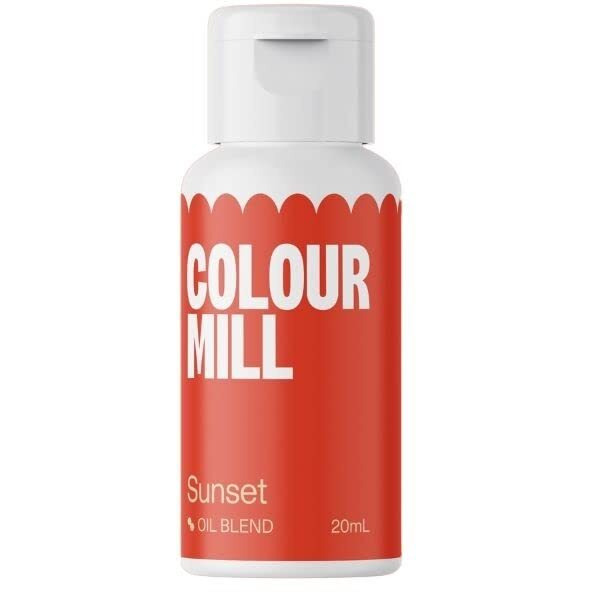 Colour Mill Oil-Based Food Coloring, 20 Milliliters Sunset