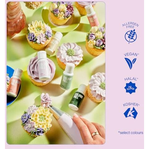 Colour Mill Oil-Based Food Coloring, 20 Milliliters Sunset