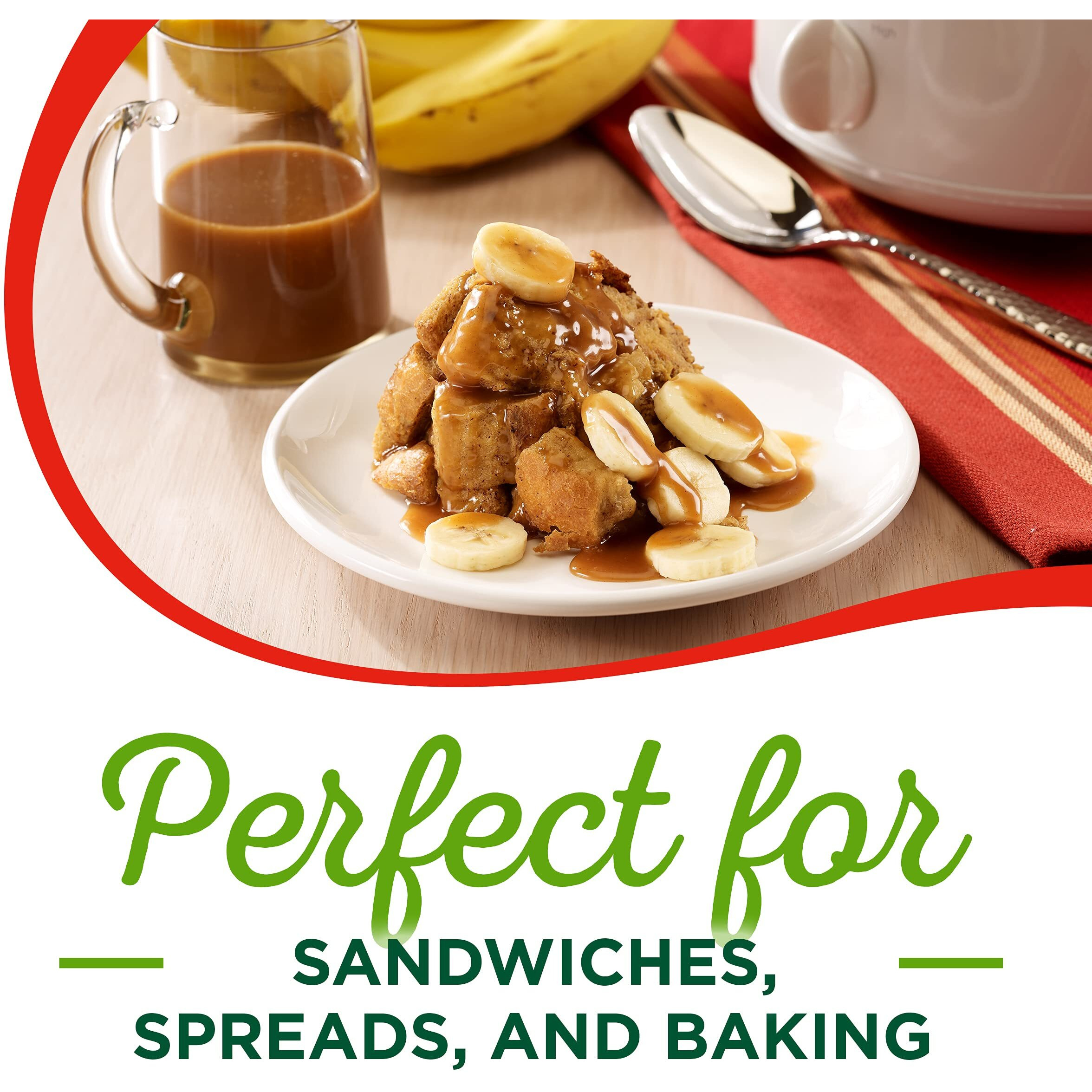 Smart Balance Chunky Peanut And Flaxseed Oil Spread, Gluten Free Peanut Butter Alternative, 16 Oz Jar
