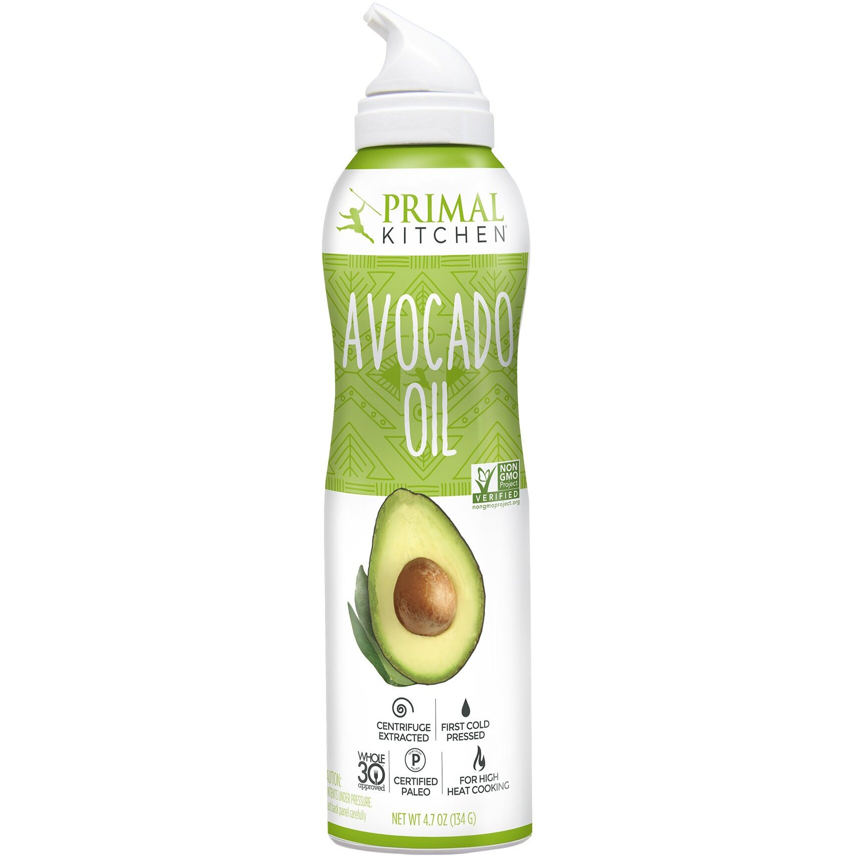 Primal Kitchen Avocado Oil Spray, Whole30 Approved, Certified Paleo, And Keto Certified, 4.7 Fluid Ounces, Pack Of 6