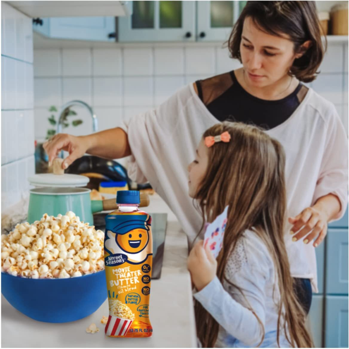 Kernel Season's Movie Theater Popcorn Oil, Butter, 13.75 Ounce, 2 Count