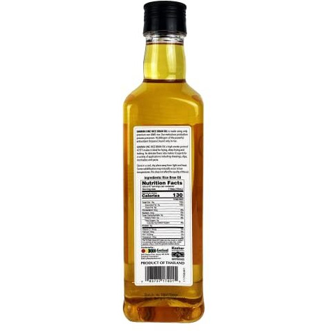Gamma One Rice Bran Oil, 1 Liter
