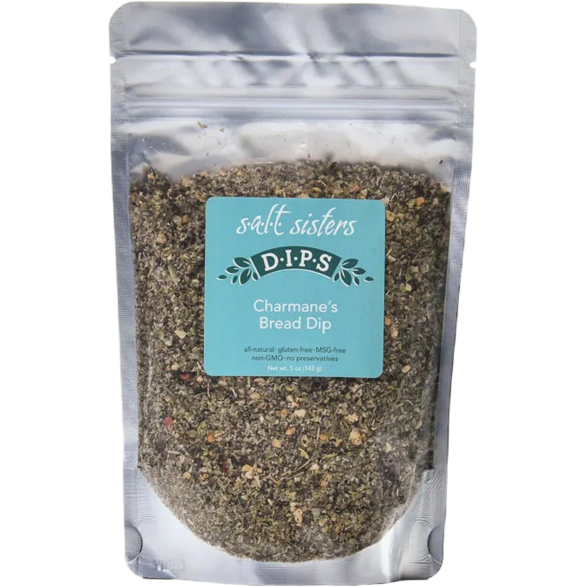 S.A.L.T Sisters Charmane's Bread Dip - Value Size Bold Italian Herb & Spice Blend For Extra Virgin Olive Oil Dipping - Versatile Use For Rubs And Dressings (5 Ounces)