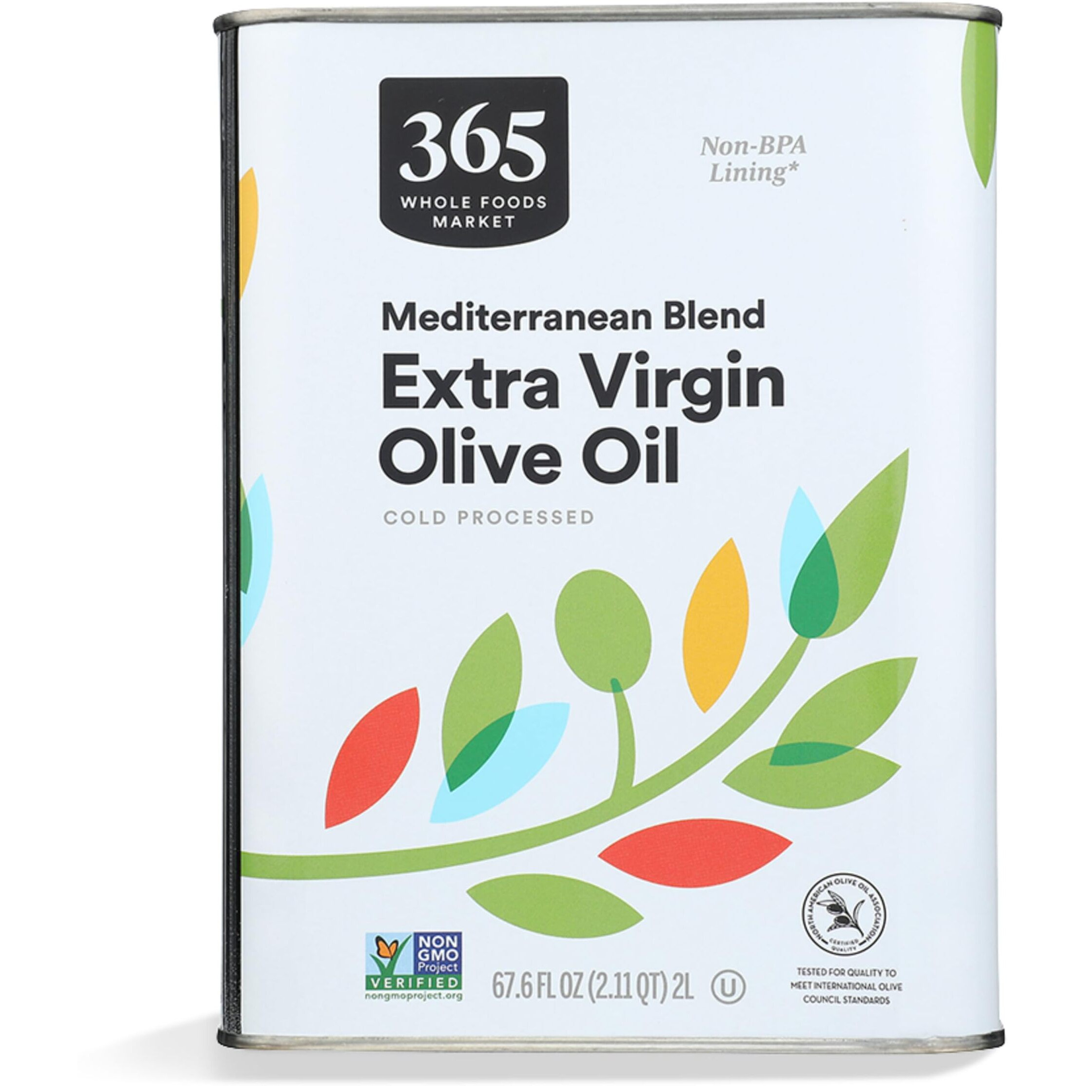 365 By Whole Foods Market, Mediterranean Blend Extra Virgin Olive Oil, 67.6 Fl Oz