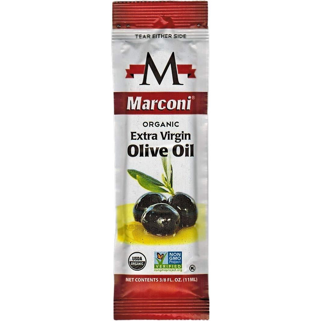 Marconi Organic Extra Virgin Olive Oil - 0.38 Fl Oz (Pack Of 100)