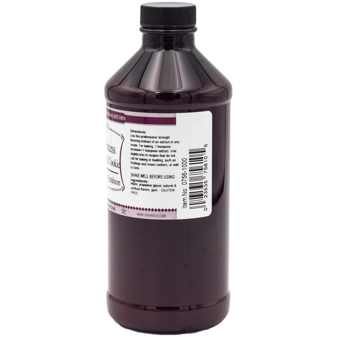 Lorann Oils Princess Cake And Cookie Bakery Emulsion Regal Flavor Blend, Perfect For Enhancing Sweet, Cake-Like Undertones In Baked Goods, Gluten-Free, Keto-Friendly, Unique Flavor Blend Essential