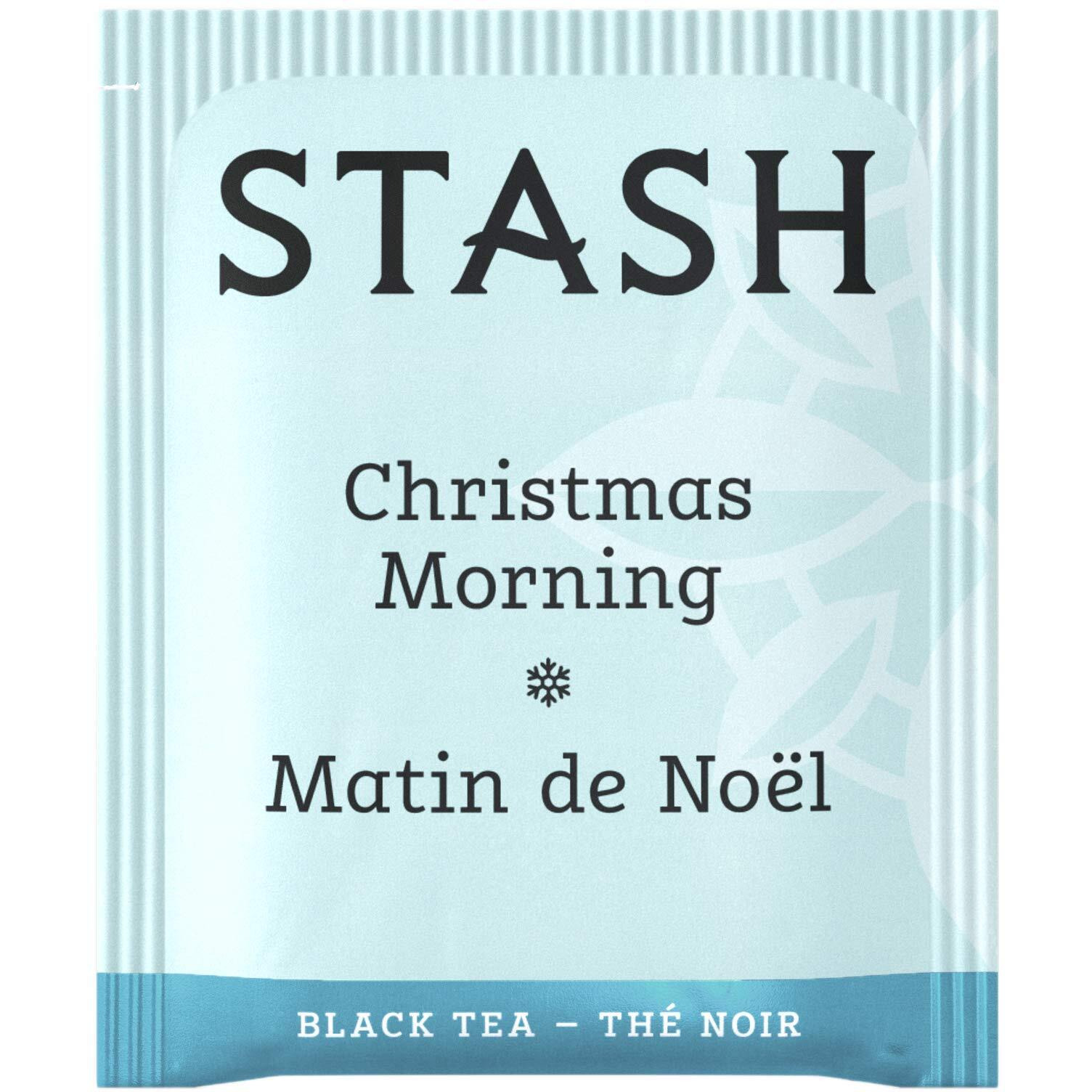 Stash Christmas Morning Black Tea, Non-Gmo, 18 Tea Bags (Pack Of 6)