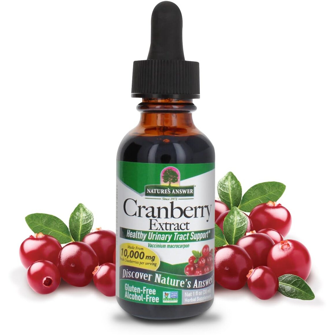 Nature's Answer Alcohol-Free Cranberry 1Oz Extract