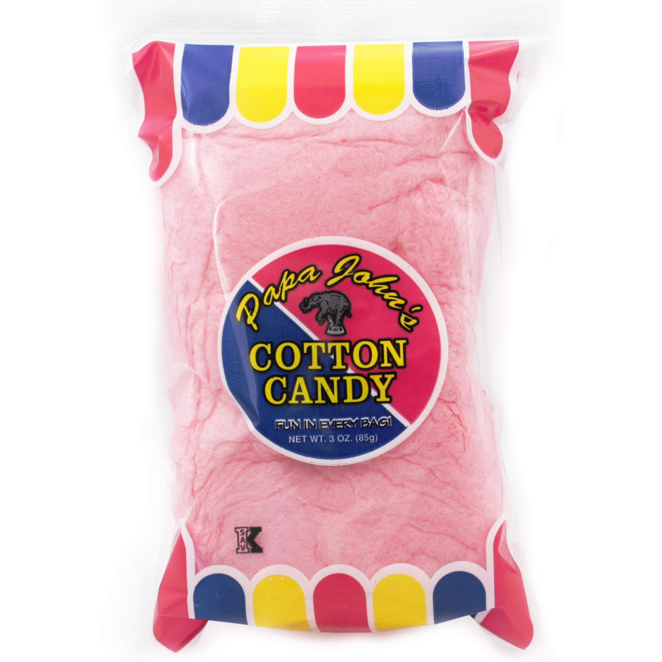 Fruidles Cotton Candy Blue And Pink Party Flavors Supplies Birthday Treats For Kids, Kosher, 3Oz Bag (3-Pack)