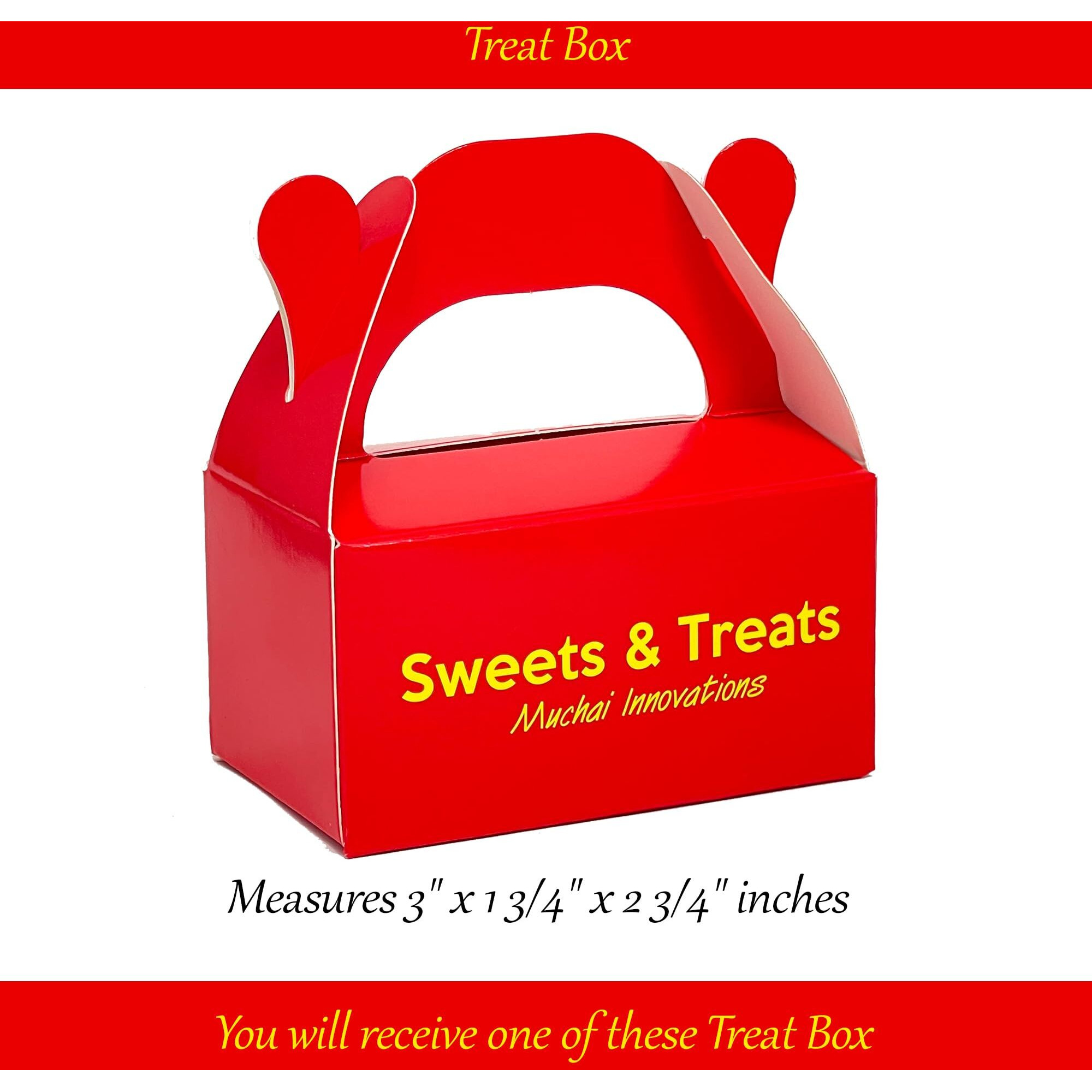 Rice Krispies Treats Mini Squares | Sweet Crispy Marshmallow Cereal Kids Snack Individually Wrapped | Birthday Classroom Party Gift Basket | Muchai Bag (52 Variety Square Mini Treat W/ Rainbow Sprinkles)