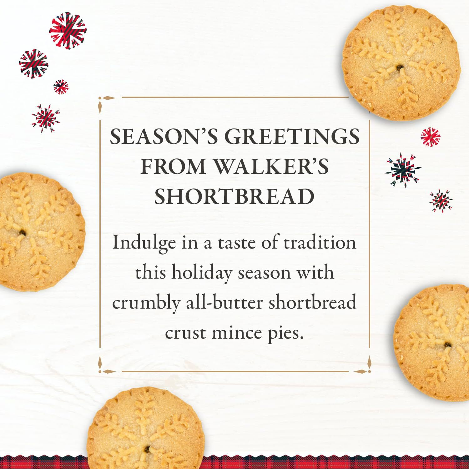 Walkers Mince Pies - 6 Count (Pack Of 3) - Luxury Holiday Treats And Dessert From Scotland, Suitable For Vegetarians