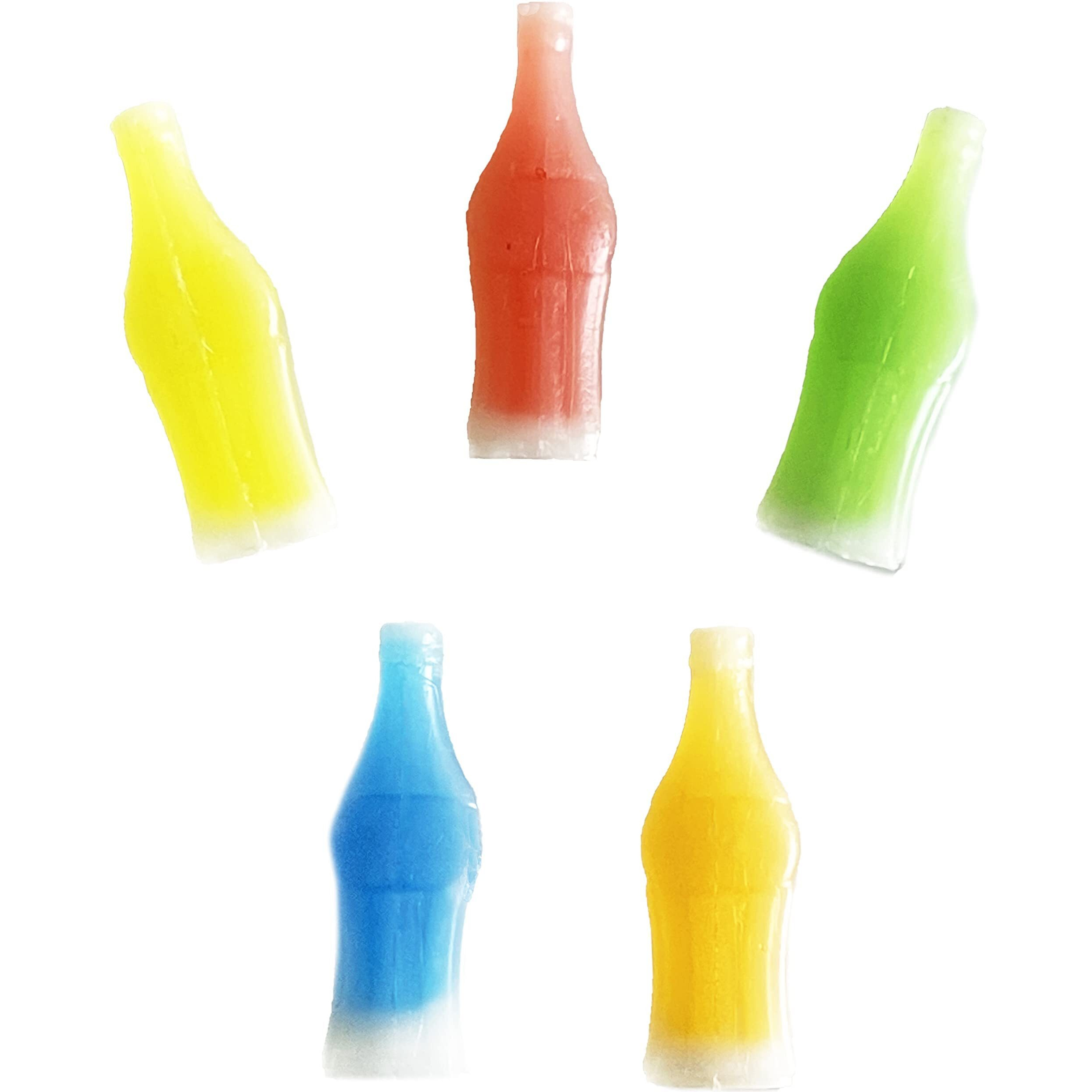 Fruidles Original Wax Bottles Candy Drinks, Liquid Filled Mini Drinks, Party Favorite Treats (Half Pound)