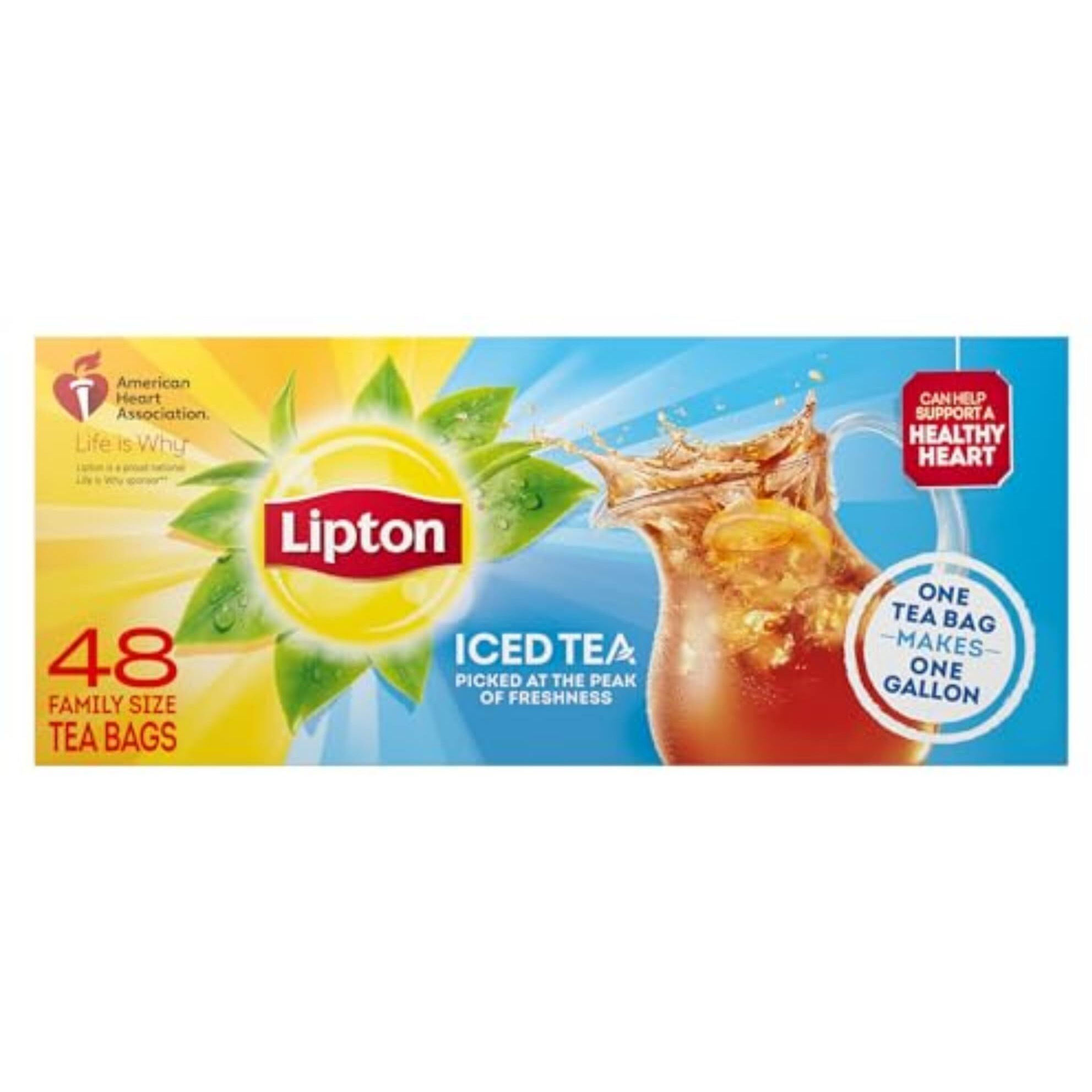 Lipton Family Sized Iced Tea Bags 48 Ct.