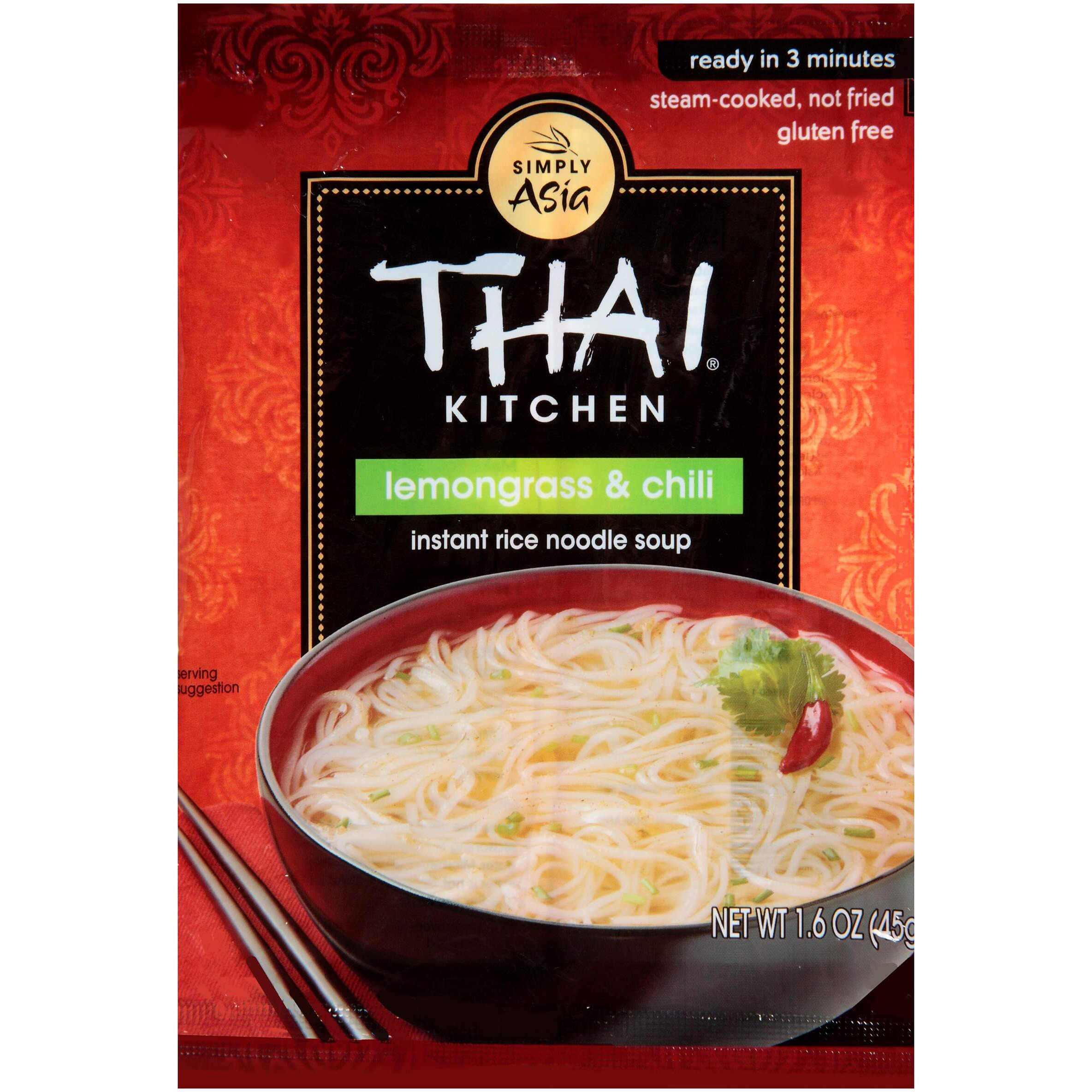 Thai Kitchen Instant Rice, Lemon Grass And Chili, 1.6-Ounce Unit (Pack Of 12)