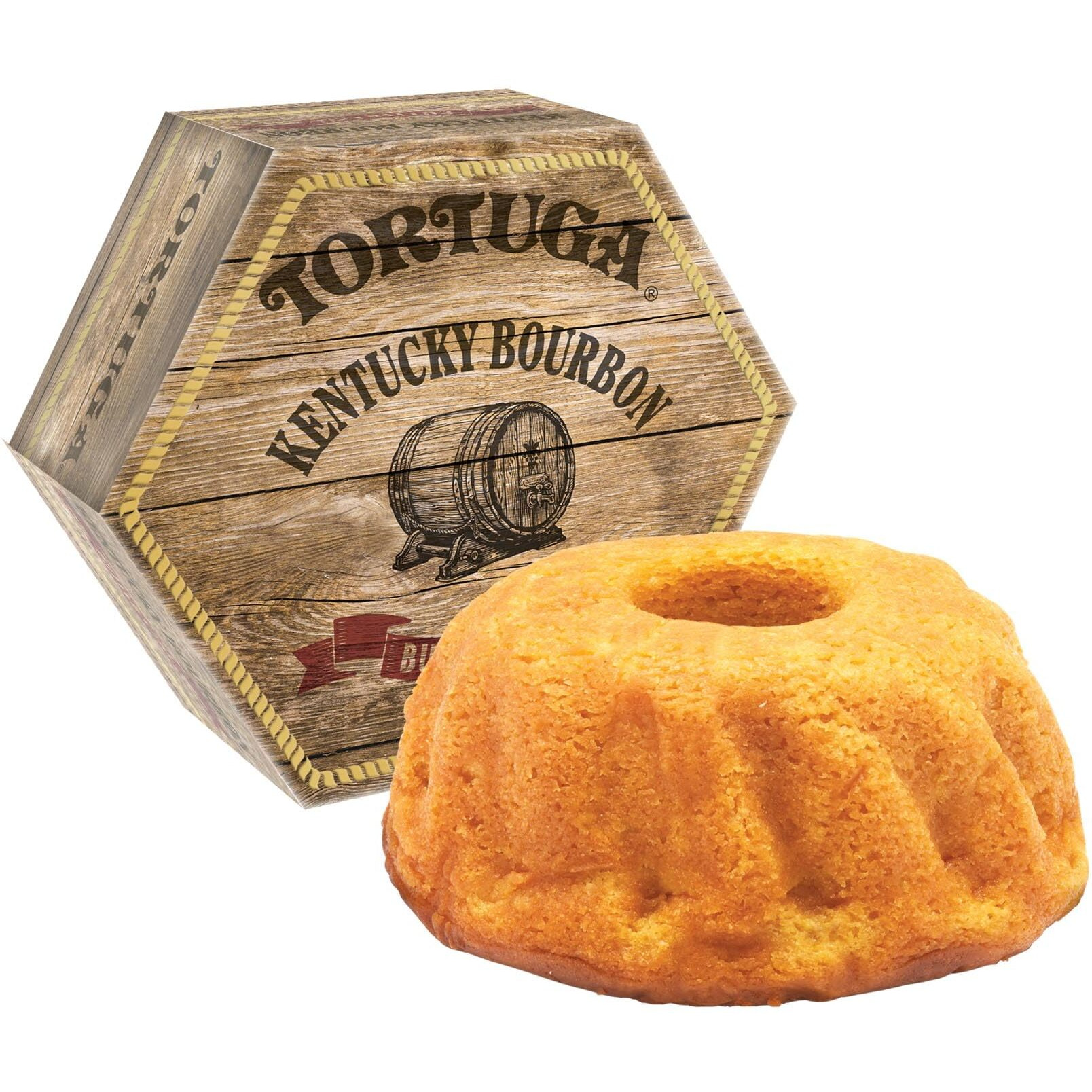 Tortuga Kentucky Bourbon Butter Cake - 4 Oz. Cake - The Perfect Premium Gourmet Gift For Stocking Stuffers, Gift Baskets, And Christmas Gifts - Great Cakes For Delivery