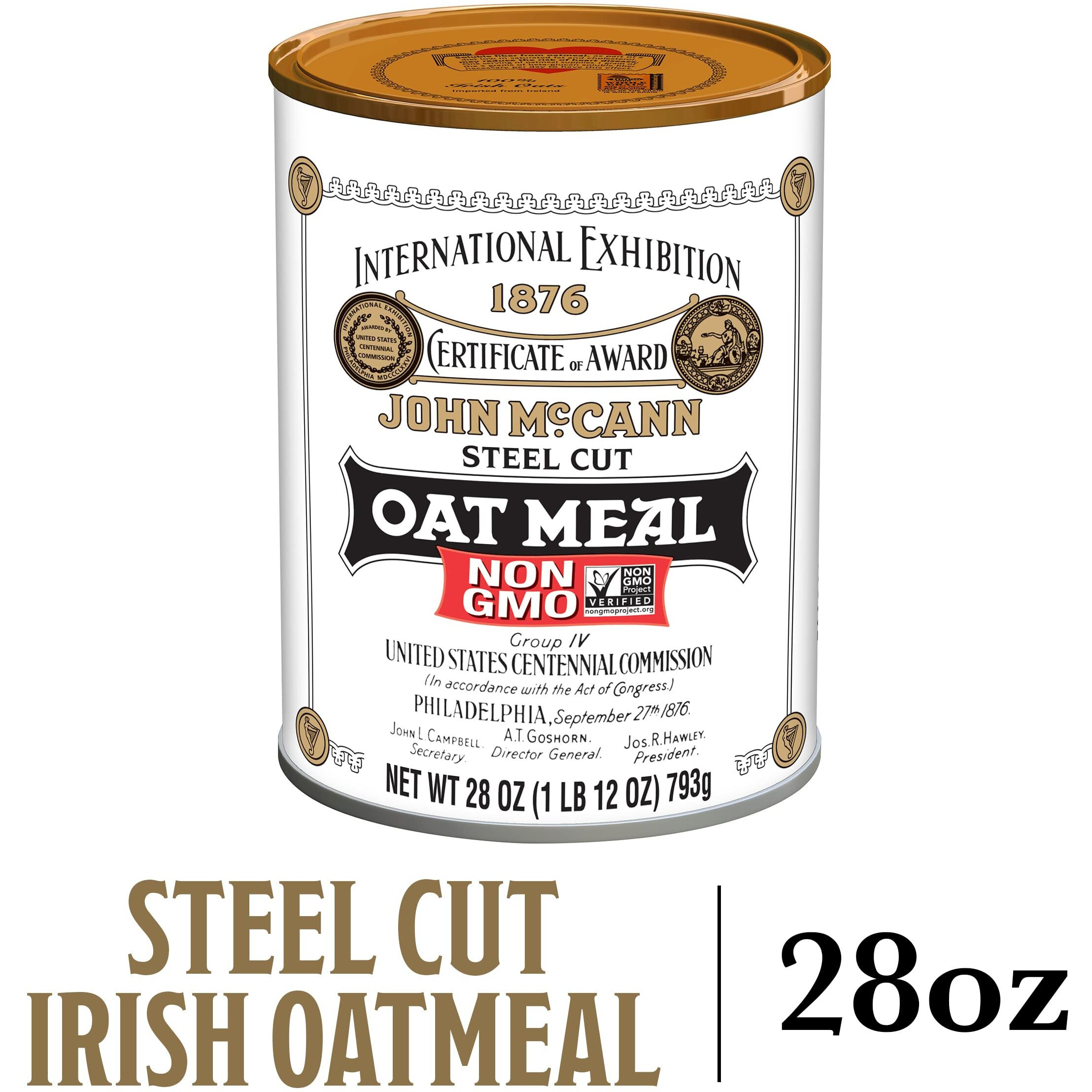 Mccann's Irish Oatmeal, Traditional Steel Cut Oats, 28 Ounce