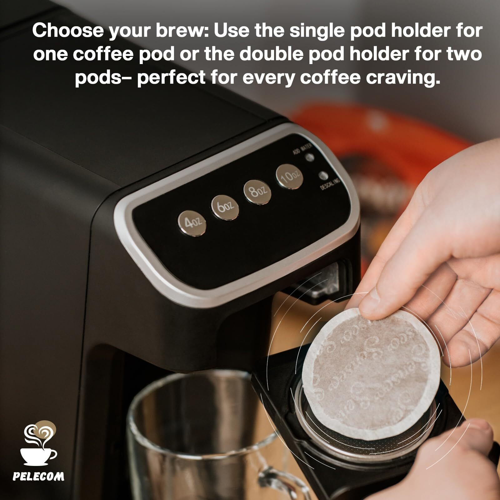 Senseo Espresso Coffee Pods - 48 Count - Powerful & Aromatic Dark Roast - Single-Serve Coffee Pads Compatible With Senseo Machines - Imported From The Netherlands