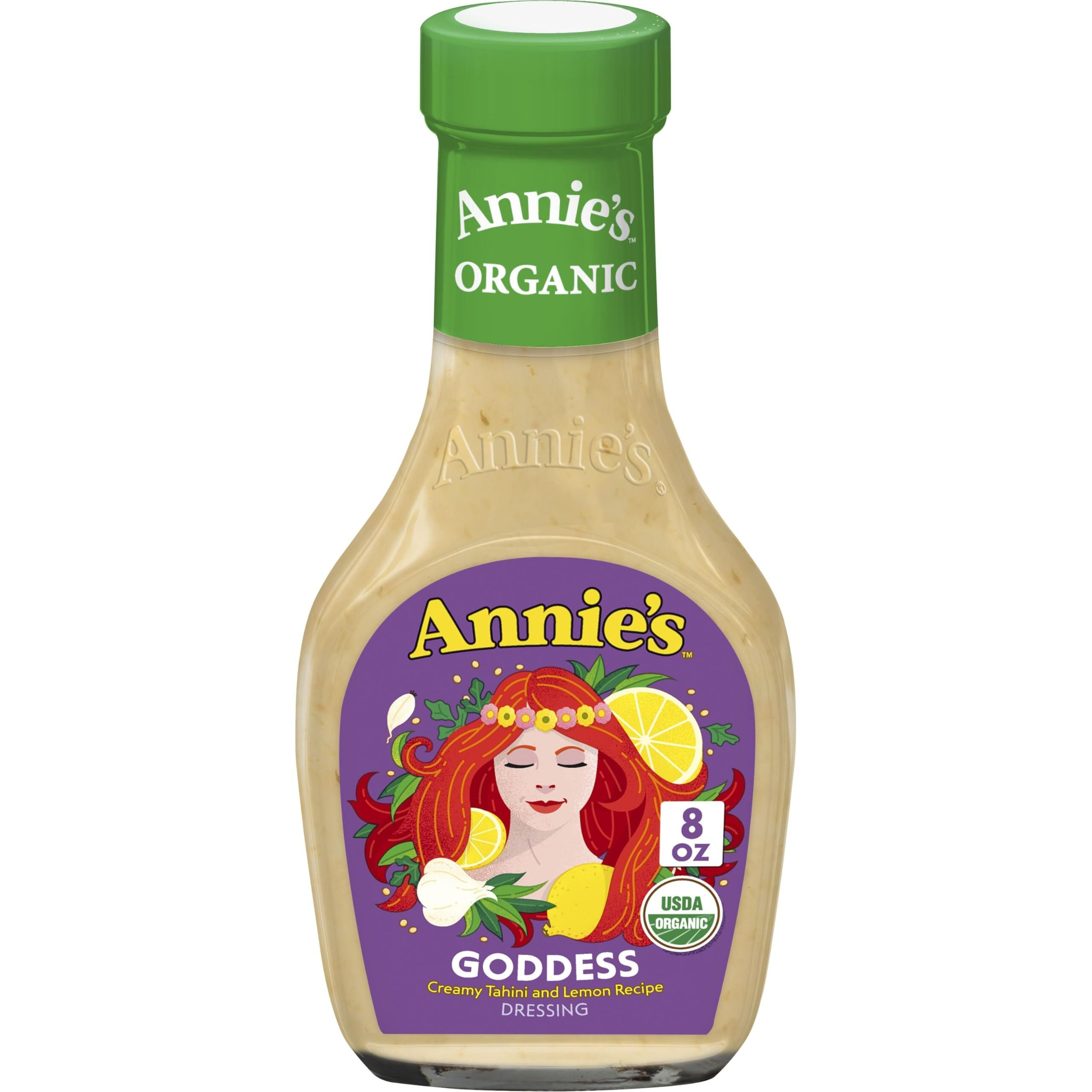 Annie's Organic Goddess Dressing 8 Fl Oz Bottle