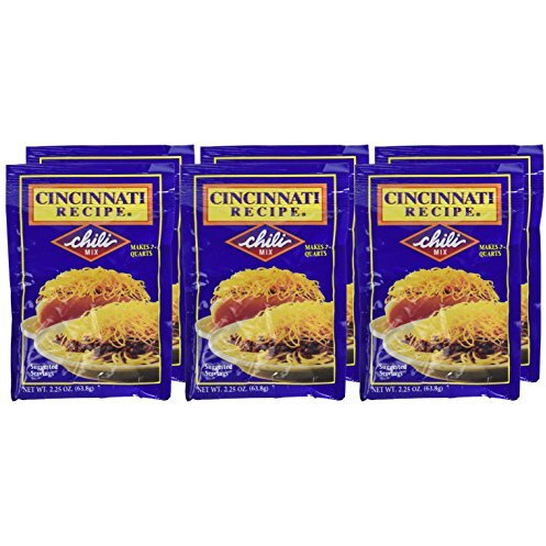 6 Pack Cincinnati Chili Mix Packets