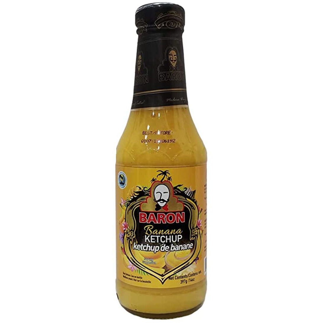 Baron Banana Ketchup, 14 Ounce