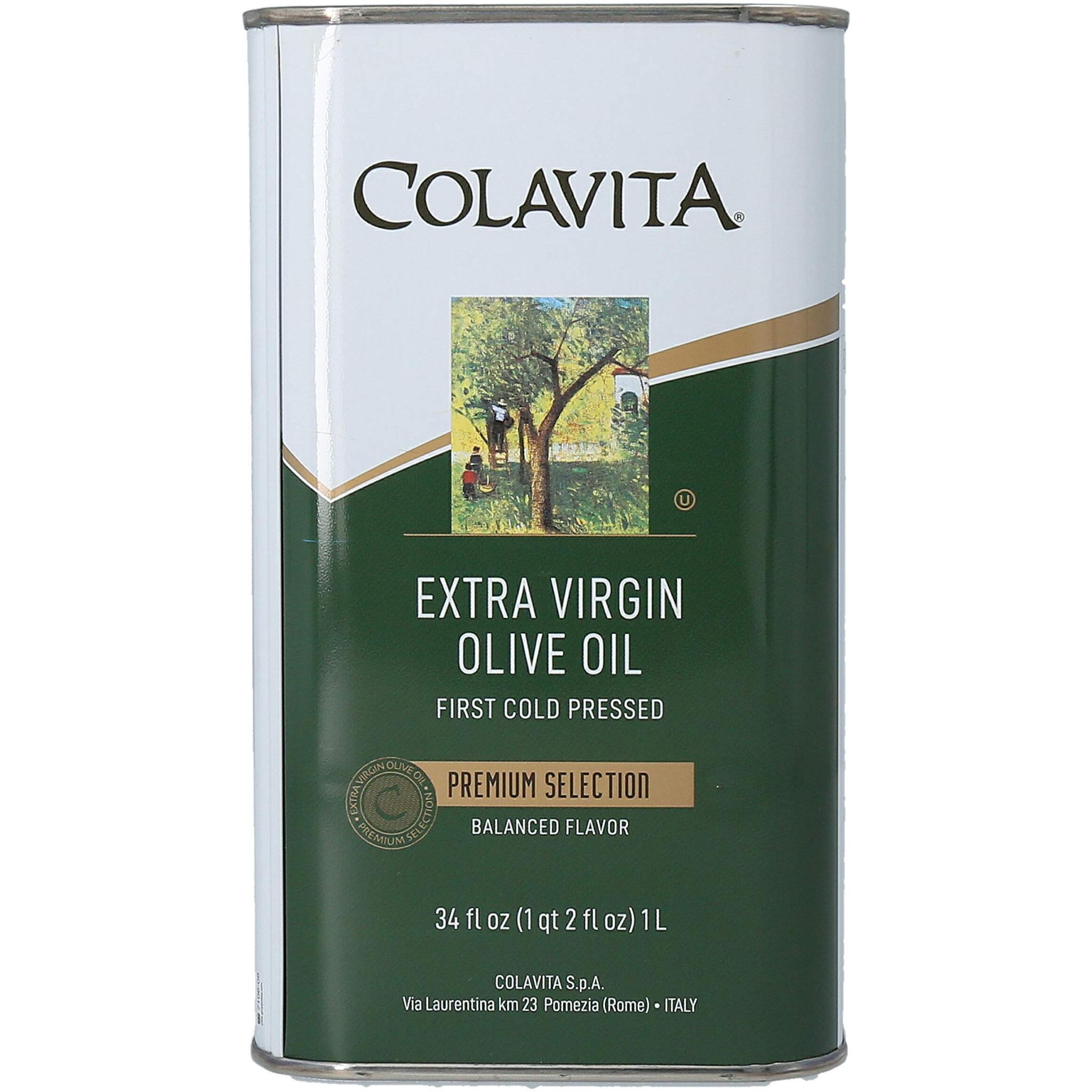 Colavita Premium Selection Extra Virgin Olive Oil - Twin Pack, 34 Fl Oz Each