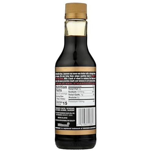 Kikkoman Soy Sauce, Tamari, 10 Ounce (Pack Of 3)