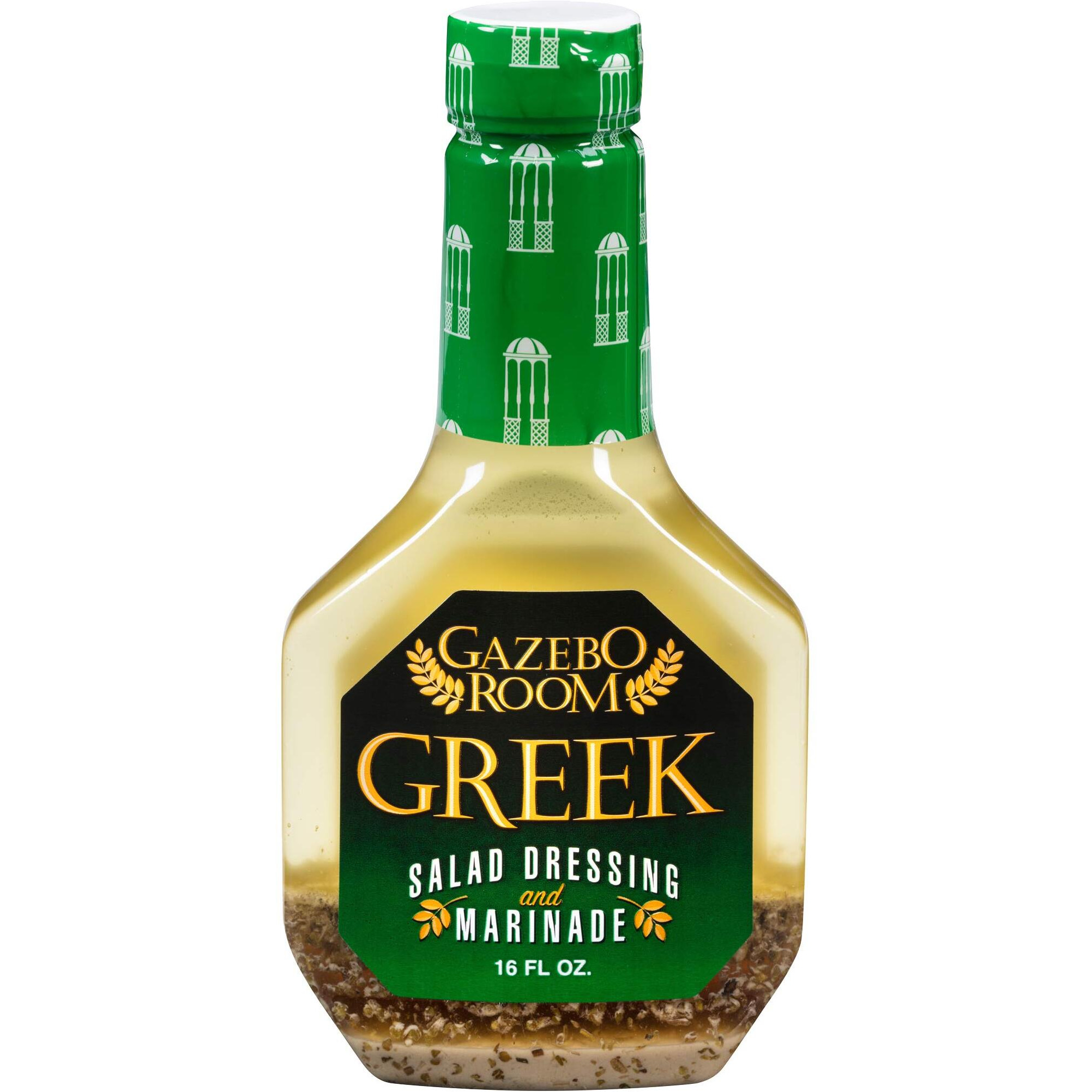 Gazebo Room Greek Salad Dressing And Marinade 16 Oz (6 Pack)