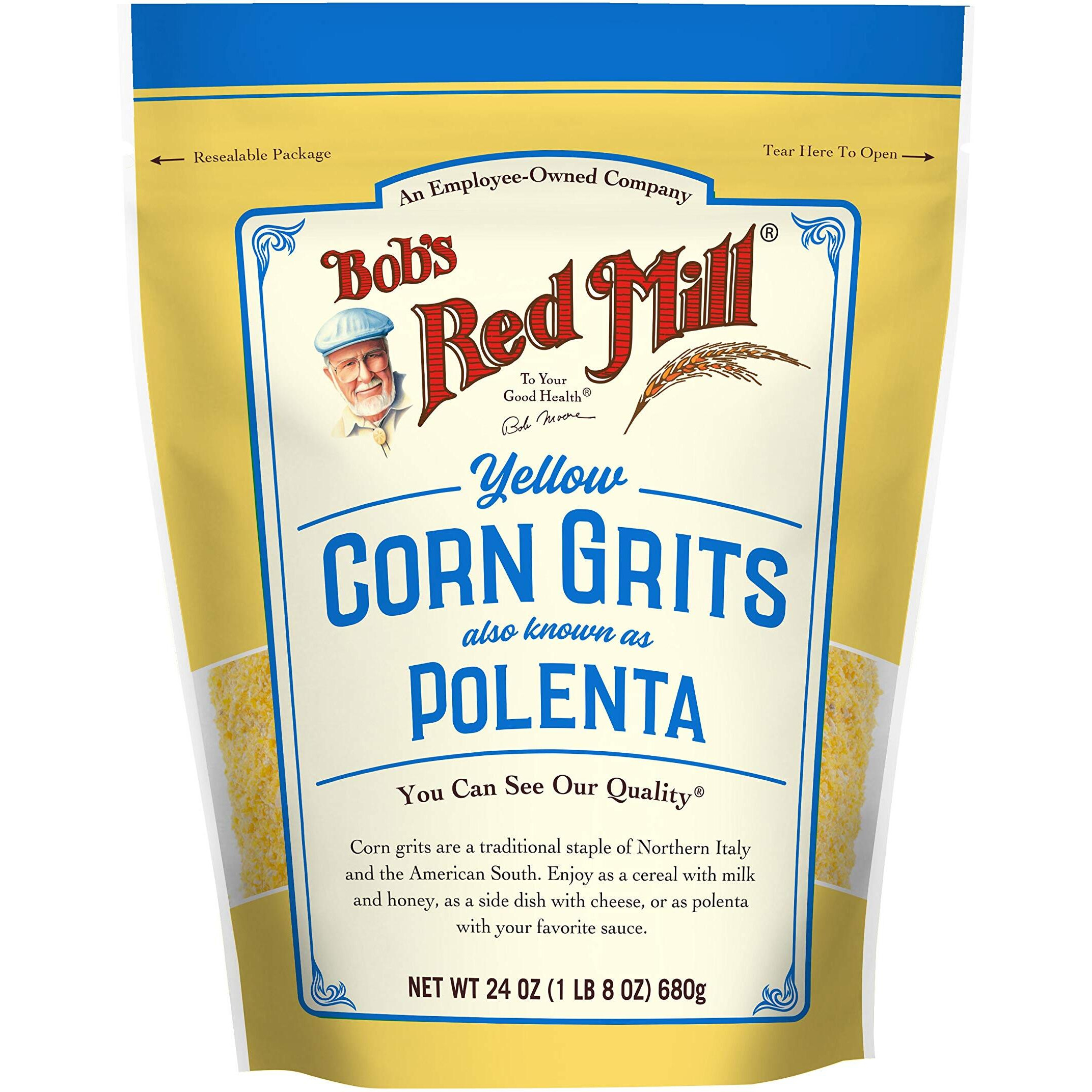 Bob's Red Mill Corn Grits / Polenta, 24Oz (Pack Of 1) - Vegan, Kosher