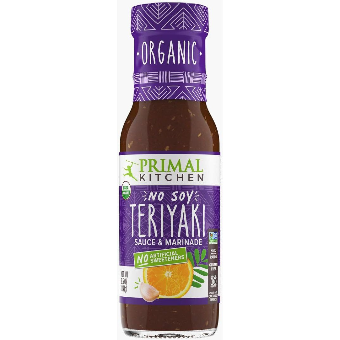 Primal Kitchen Organic No Soy Teriyaki Sauce & Marinade, 8.5 Oz