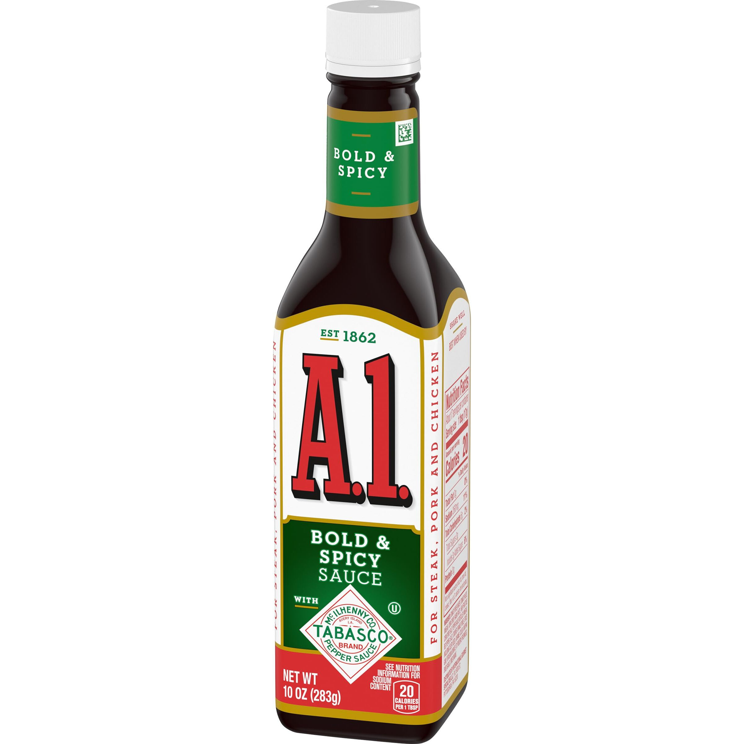A.1. Bold & Spicy Sauce Bottle, 10 Oz (Pack Of 4)