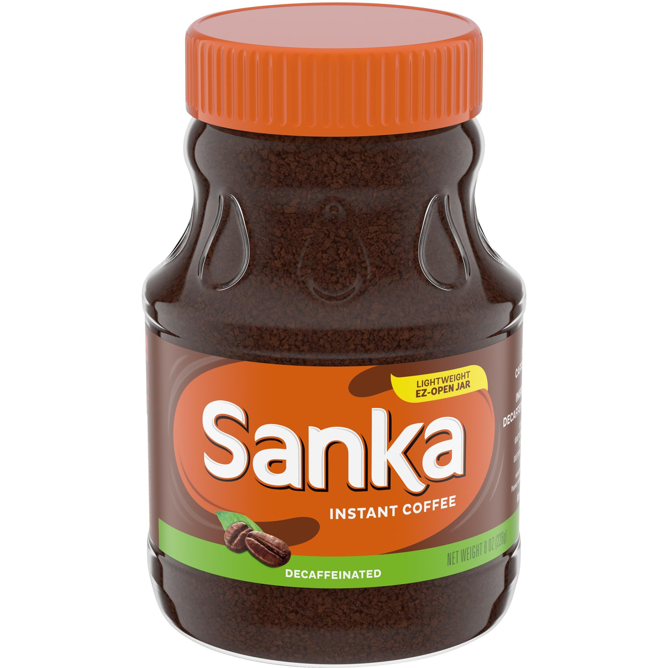 Sanka Decaf Instant Coffee, 8 Oz Jar