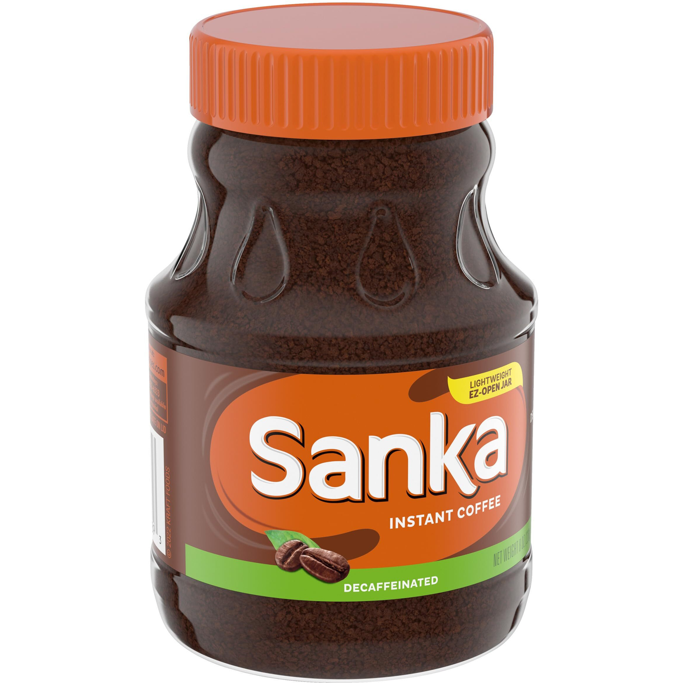 Sanka Decaf Instant Coffee, 8 Oz Jar