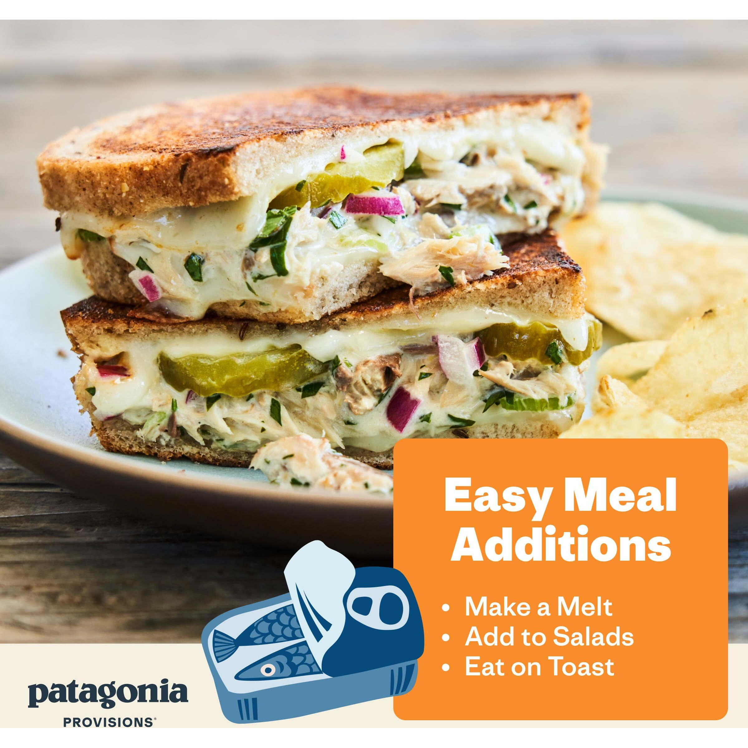 Patagonia Provisions Lemon Caper Mackerel (4.2Oz Unit)